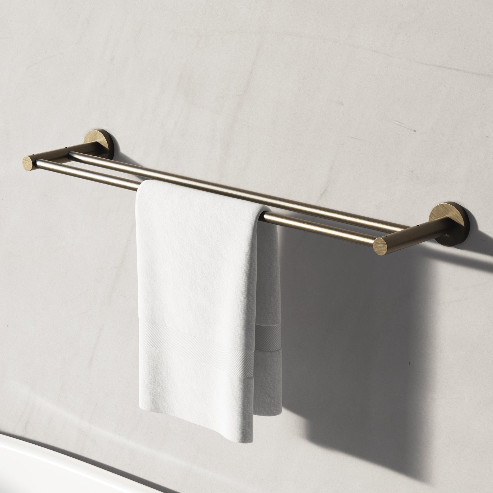 Image of Double Towel Rail 600mm - Cavari