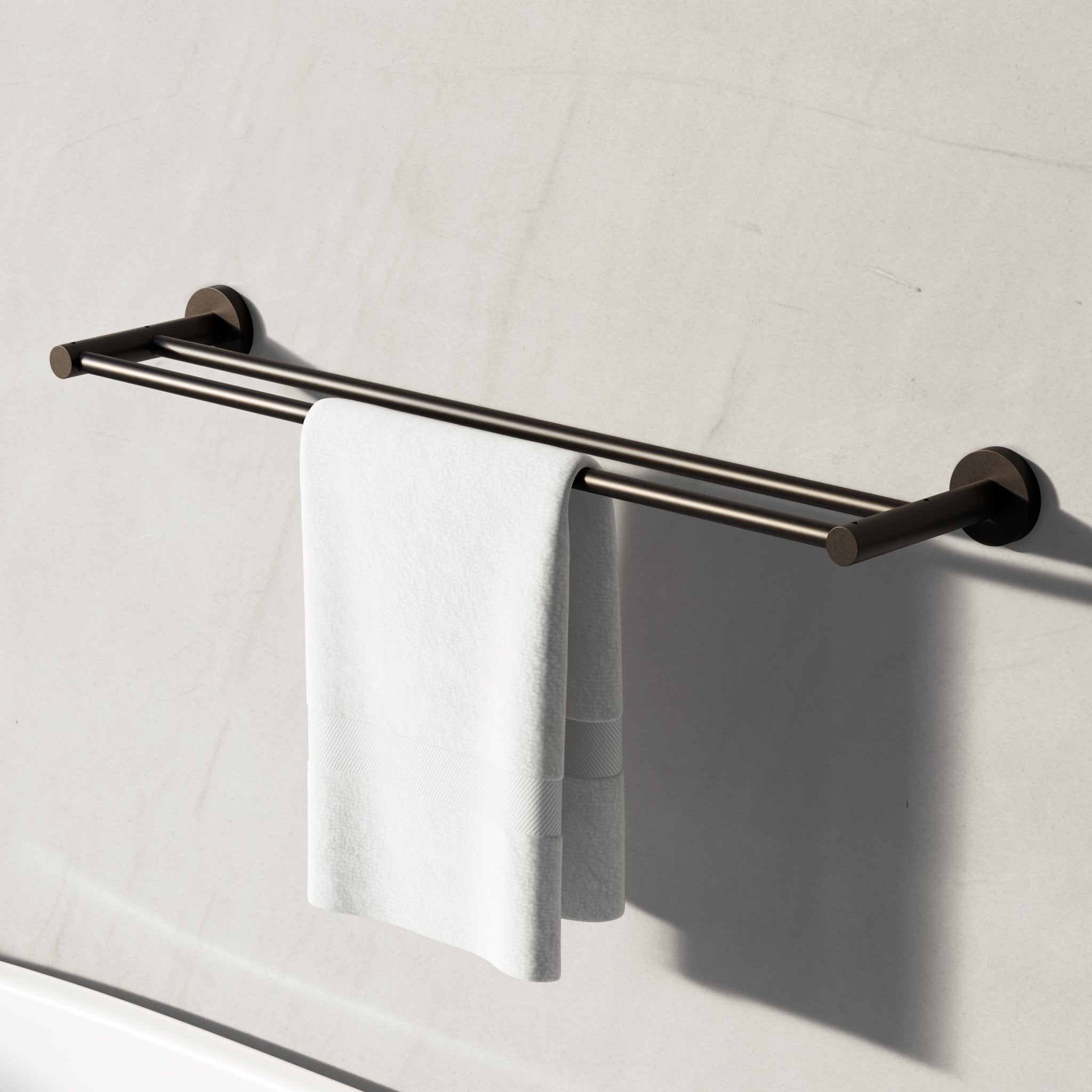 Image of Double Towel Rail 600mm - Cavari