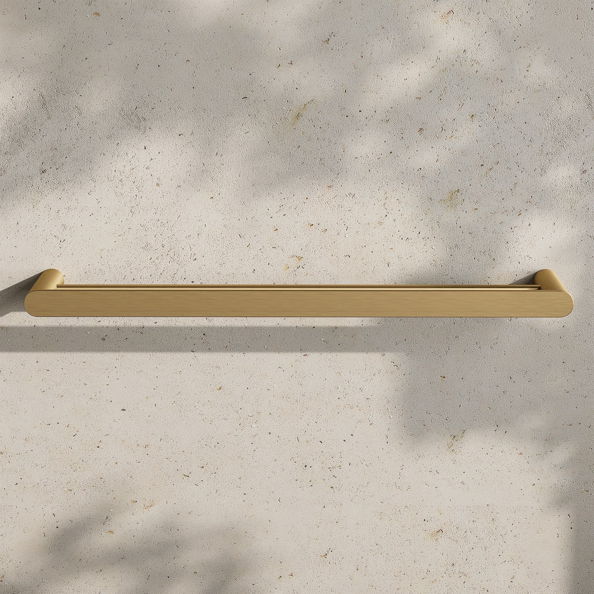 Image of Double Towel Rail 600mm - Flat - Cavari