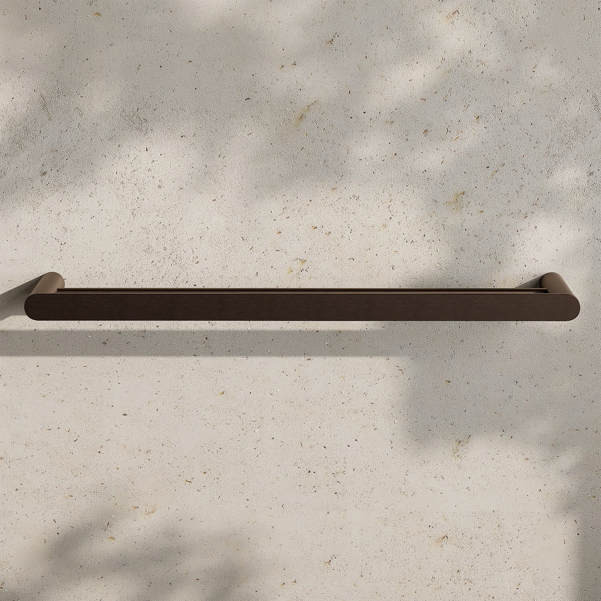 Image of Double Towel Rail 600mm - Flat - Cavari