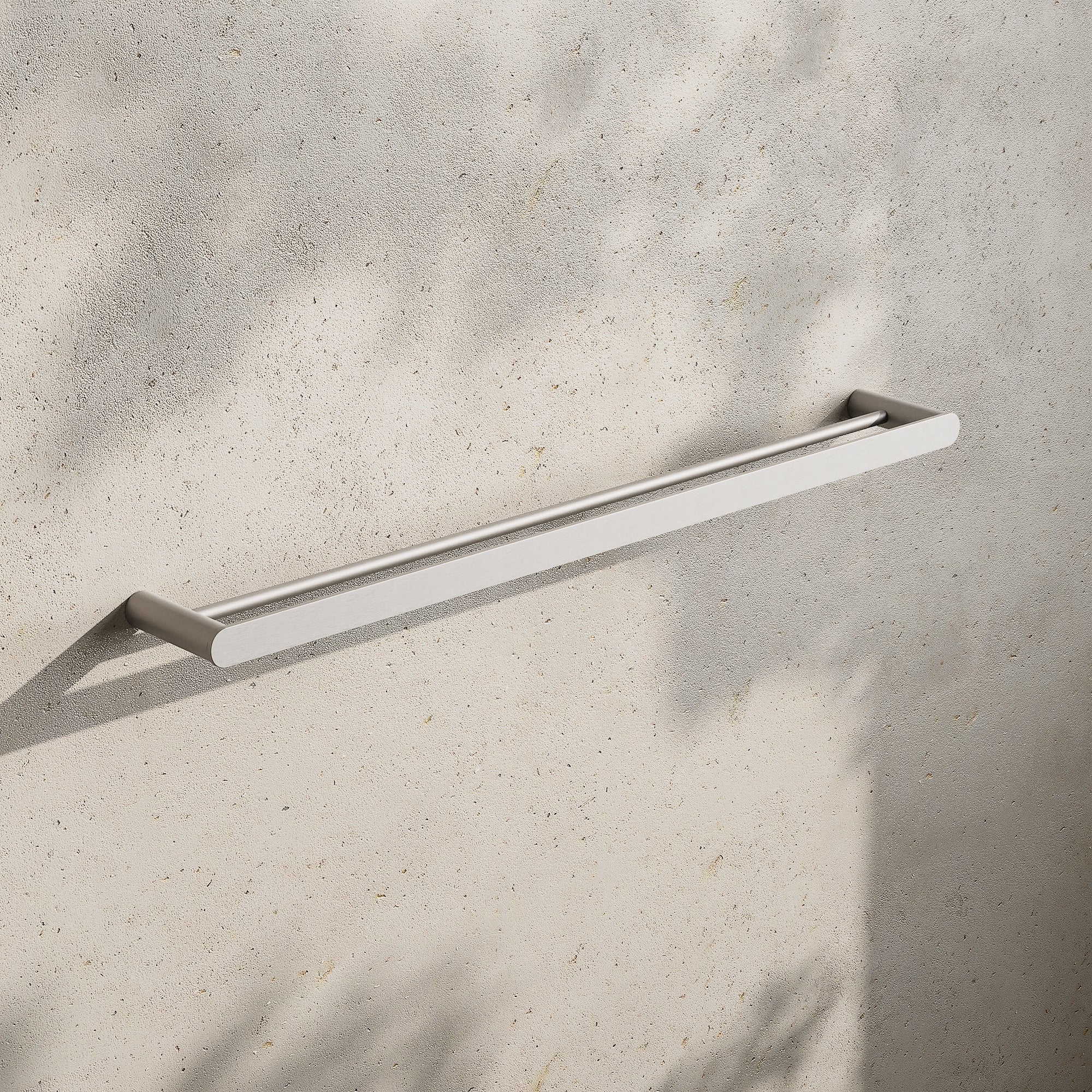 Image of Double Towel Rail 800mm - Flat - Cavari