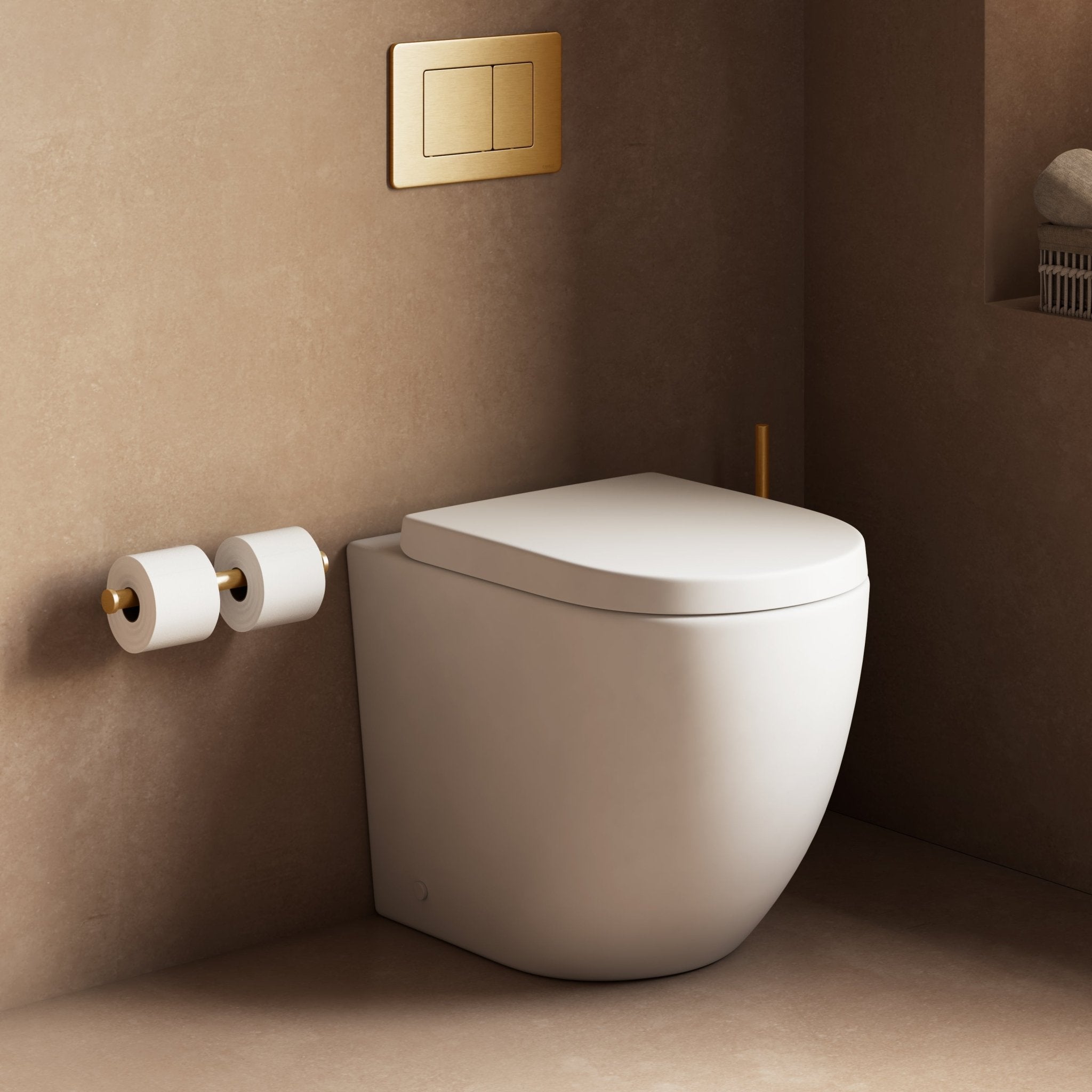 Image of Floor Standing Toilet - Cavari