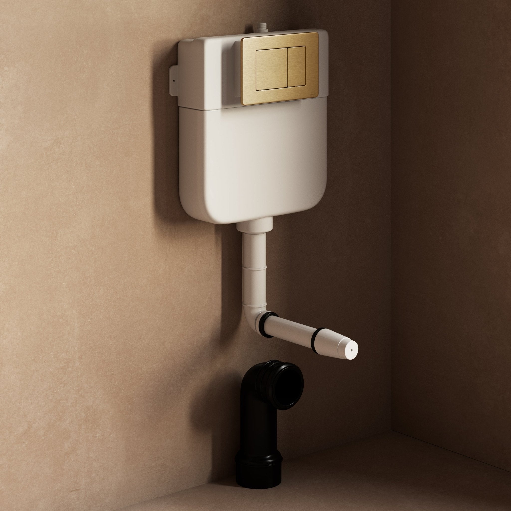 Image of Floor Standing Toilet Set – Concealed Cistern & Flush Plate - Cavari