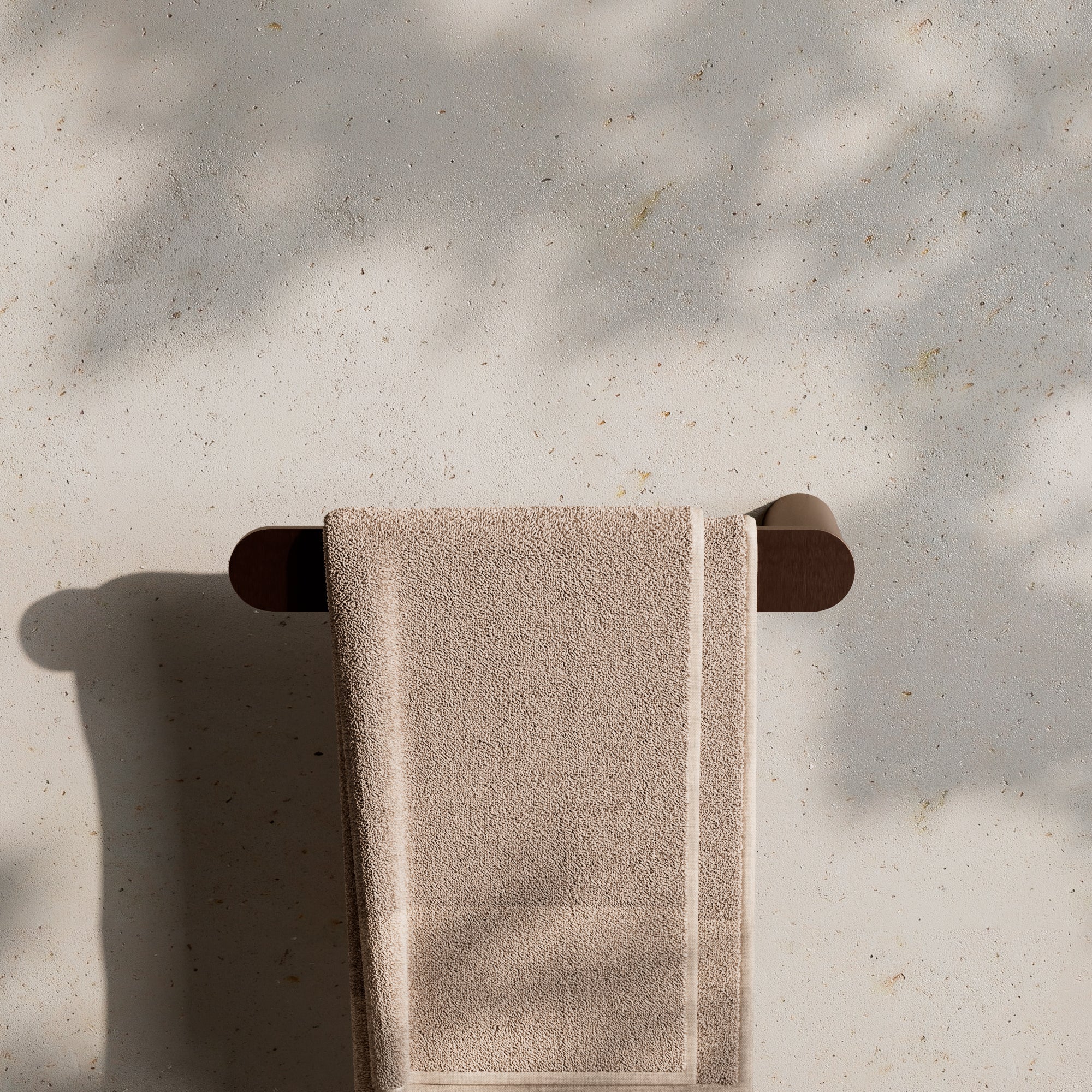 Image of Hand Towel Rail – Single Arm – Flat - Cavari
