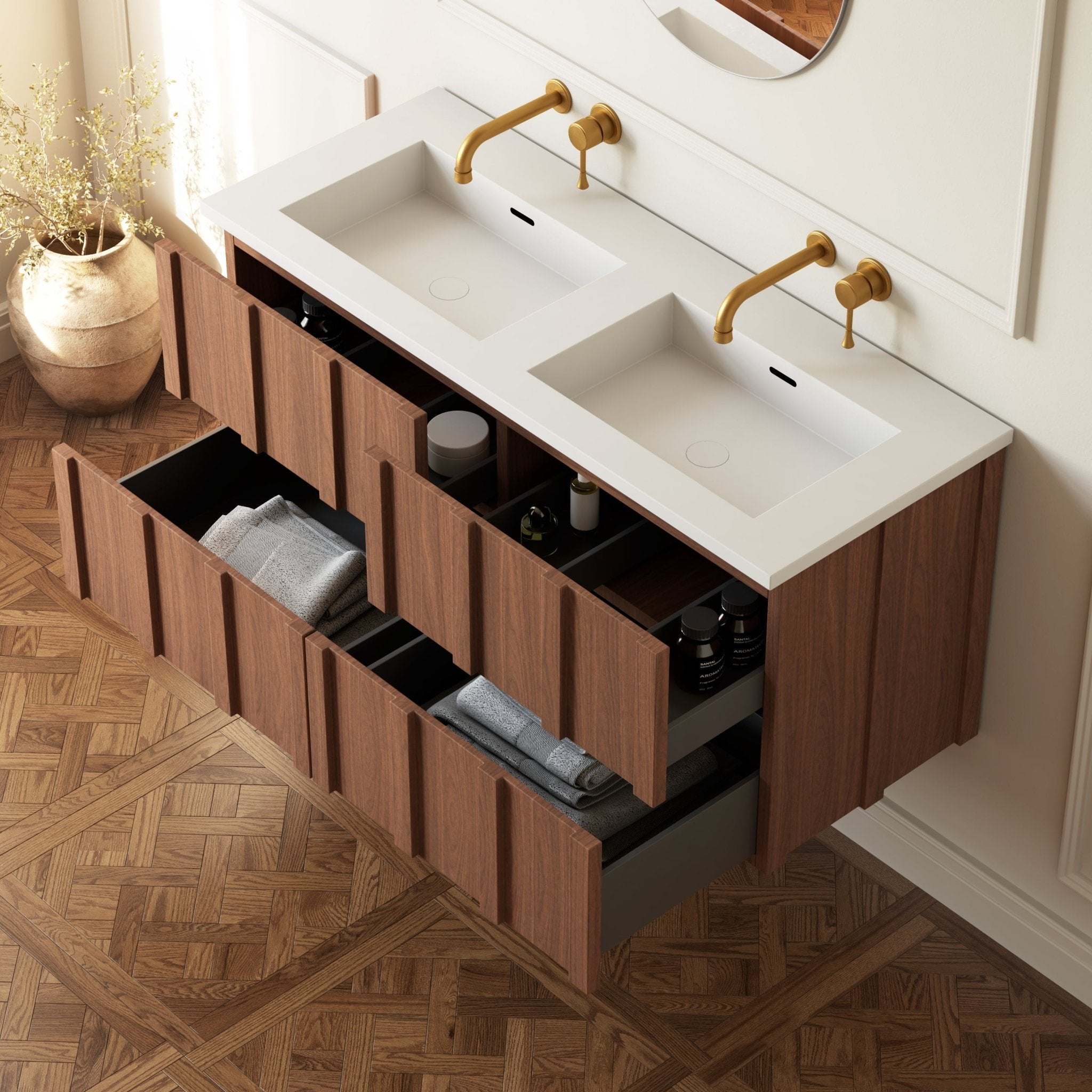 Image of Ledger Double Vanity - Cavari