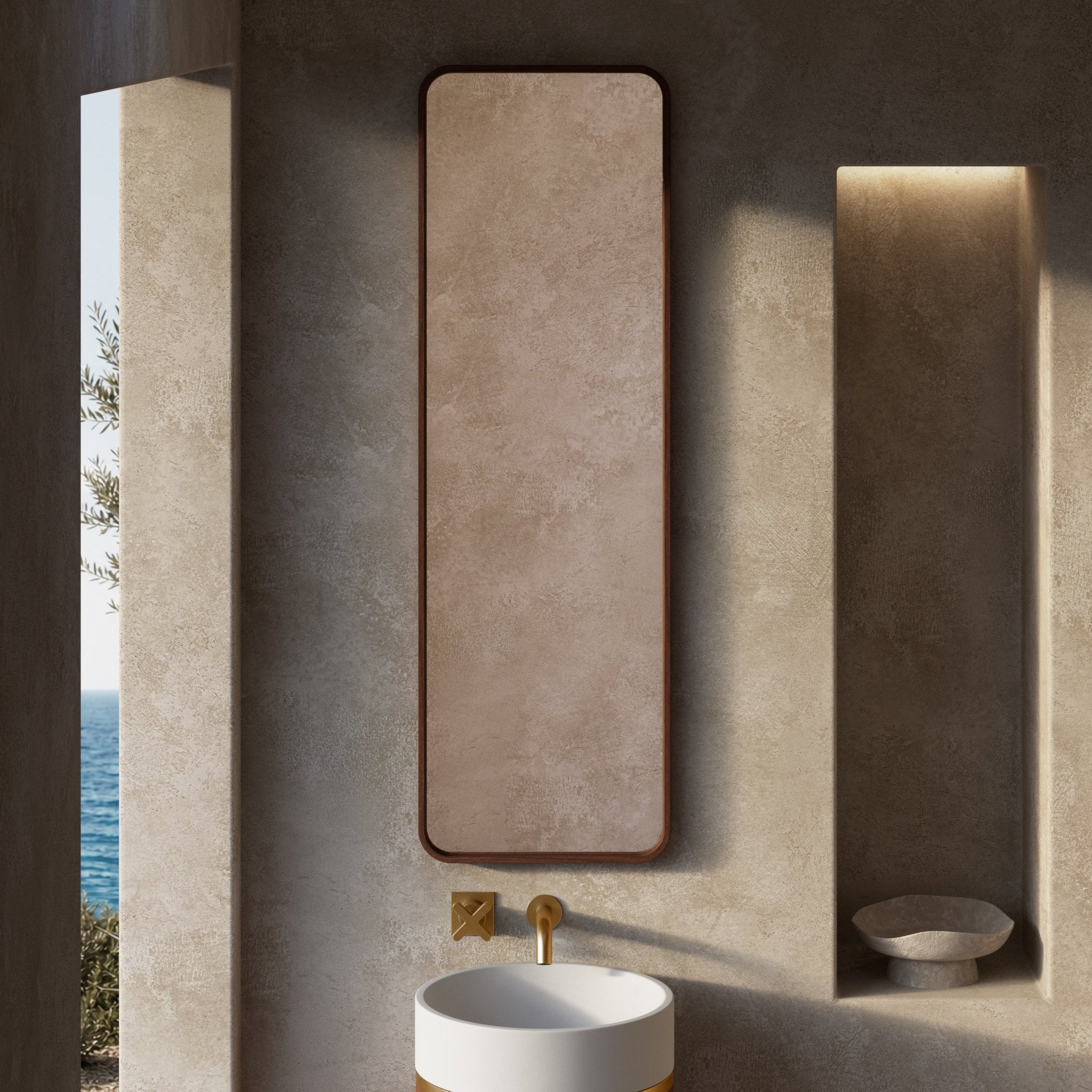 Image of Lignum LED Mirror - Cavari