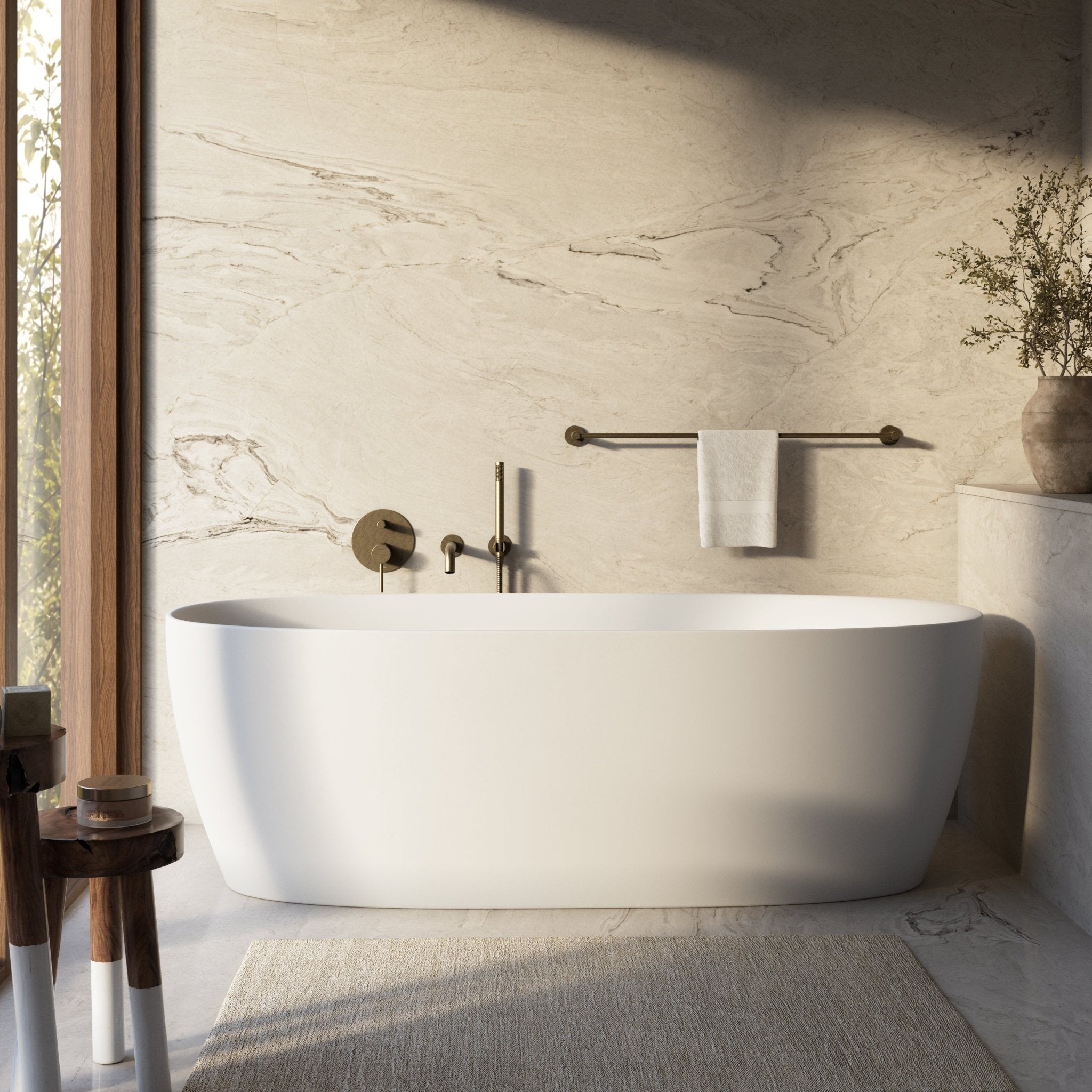 Image of Loch Freestanding Bath - Cavari