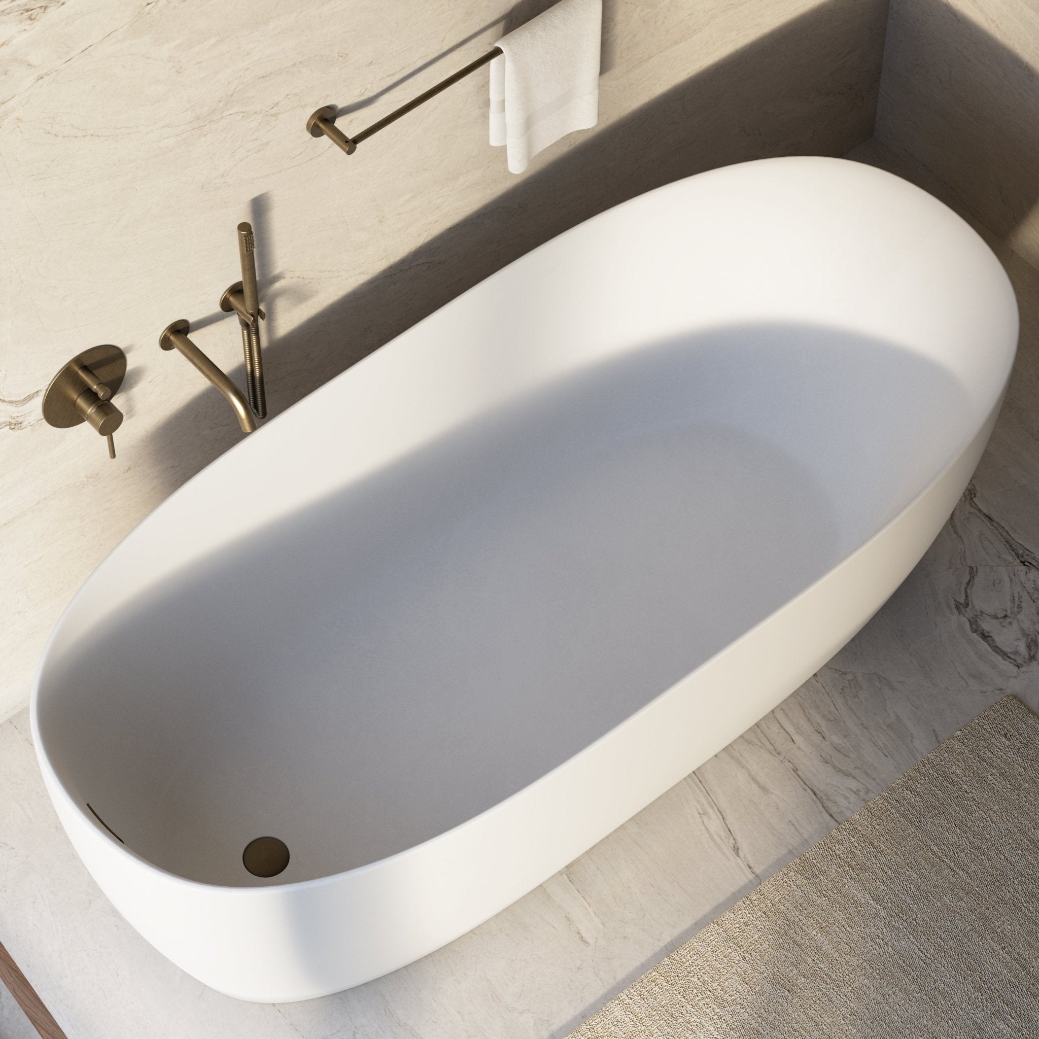 Image of Loch Freestanding Bath - Cavari