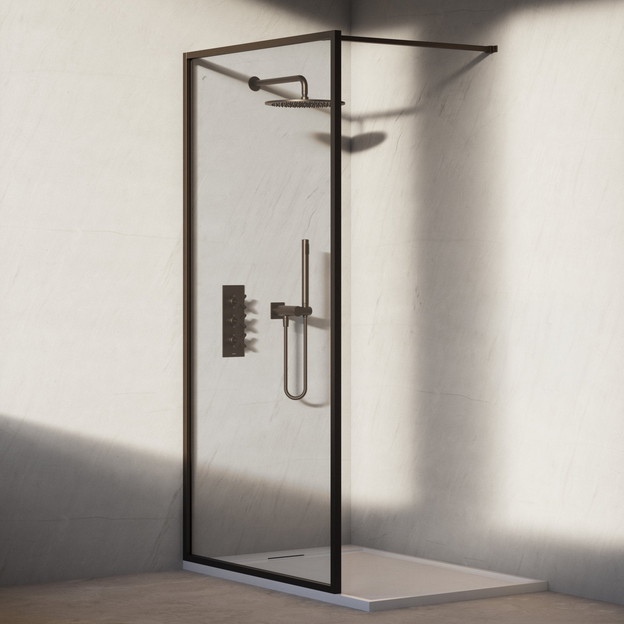Image of Lucent Shower Screen - Cavari