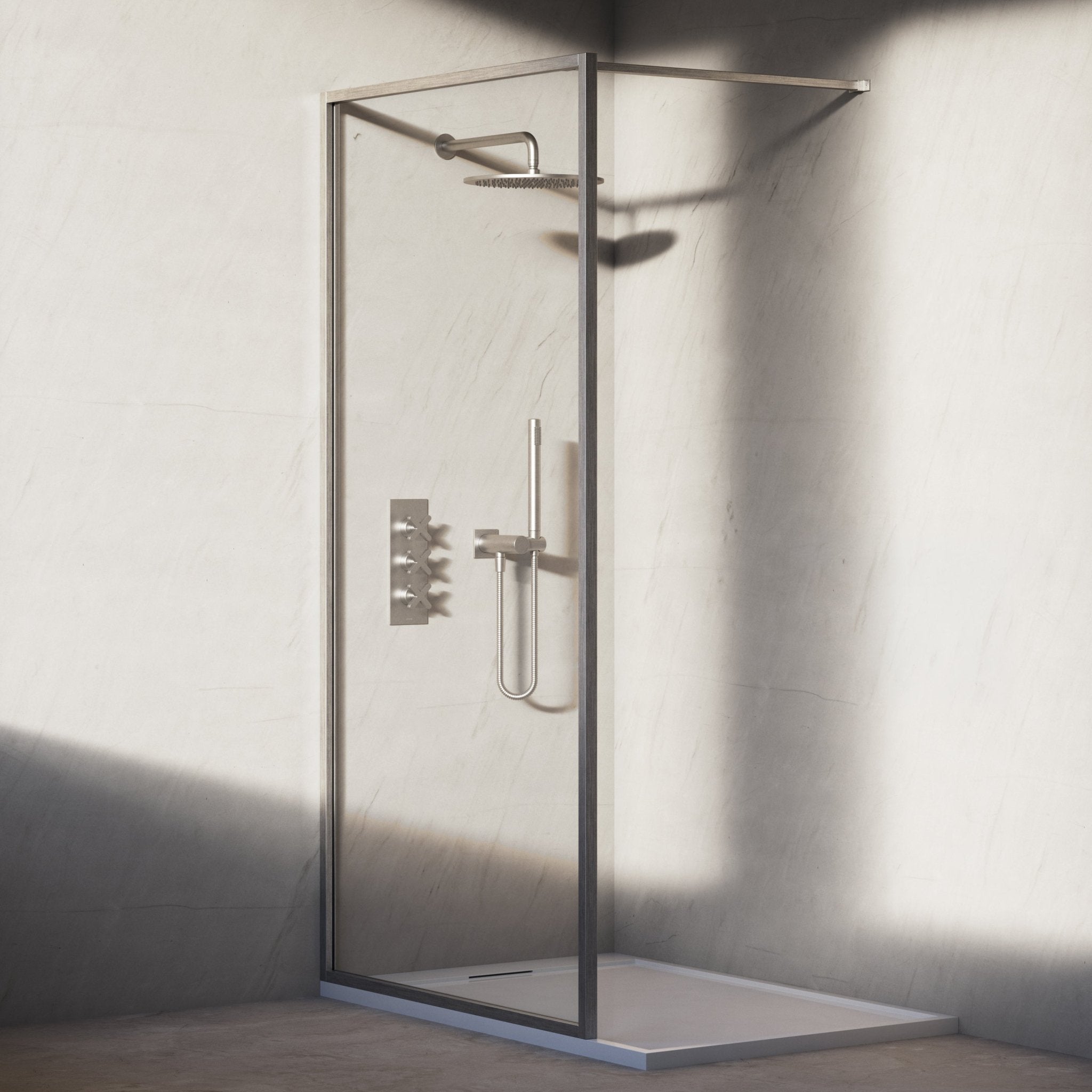 Image of Lucent Shower Screen - Cavari