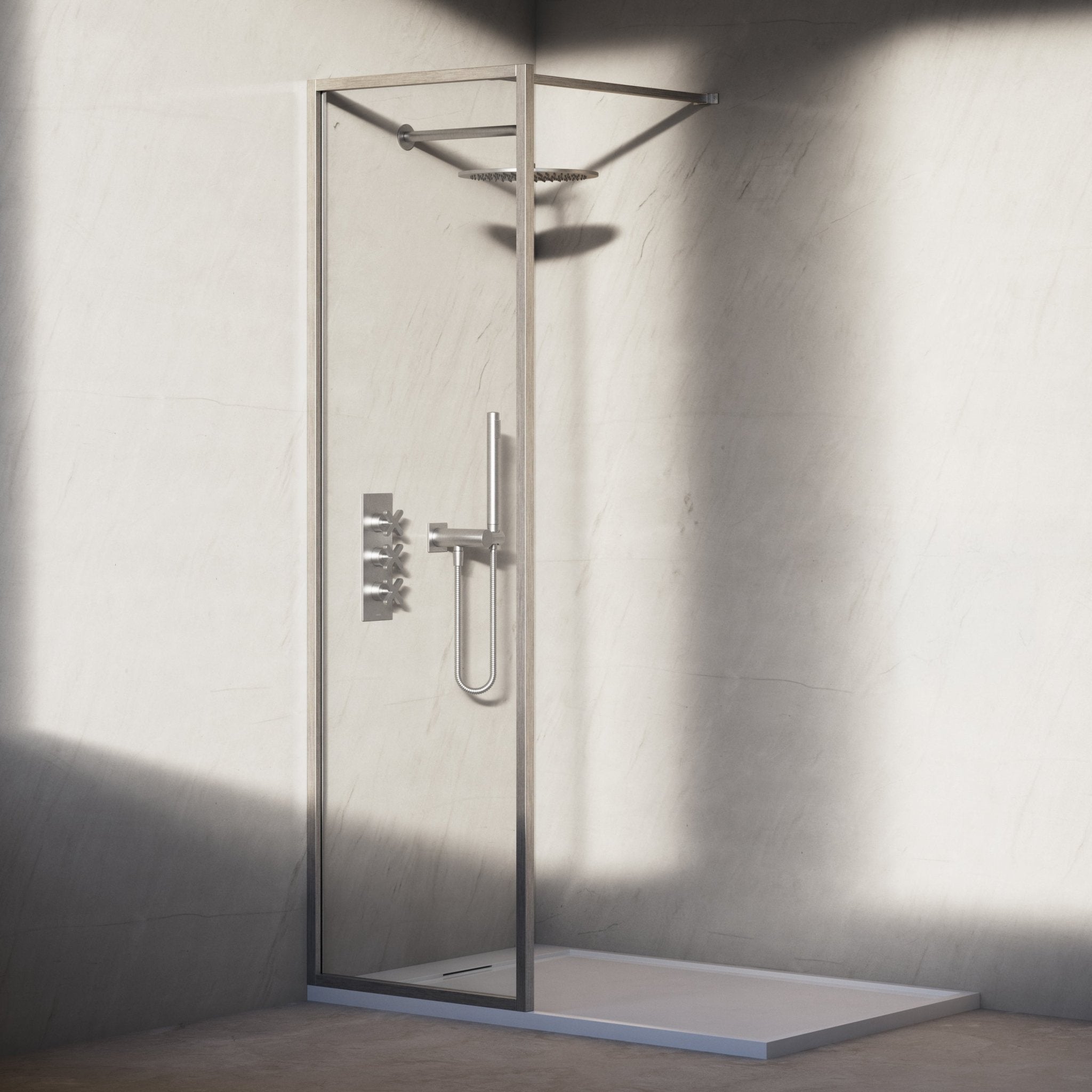 Image of Lucent Shower Screen - Cavari