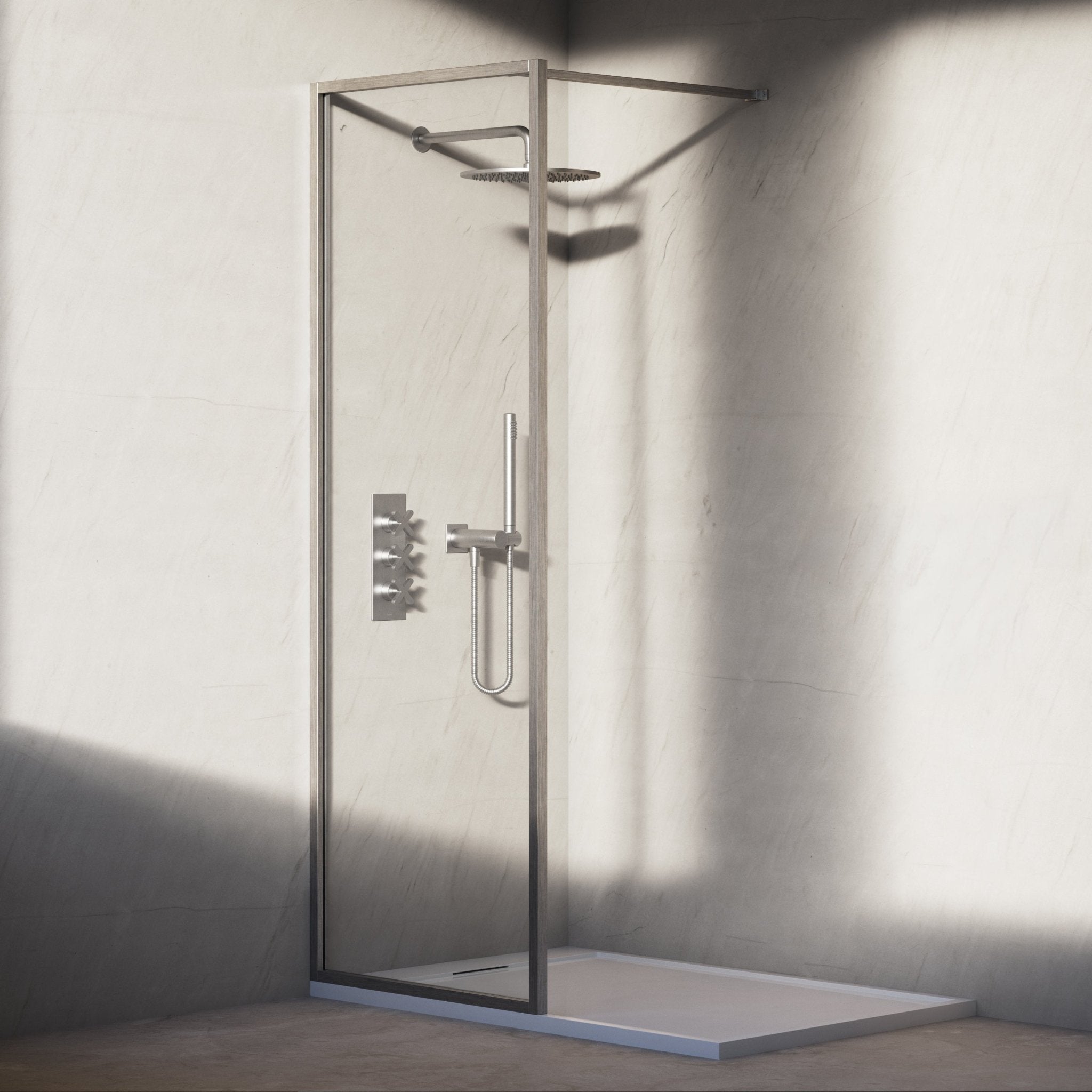 Image of Lucent Shower Screen - Cavari