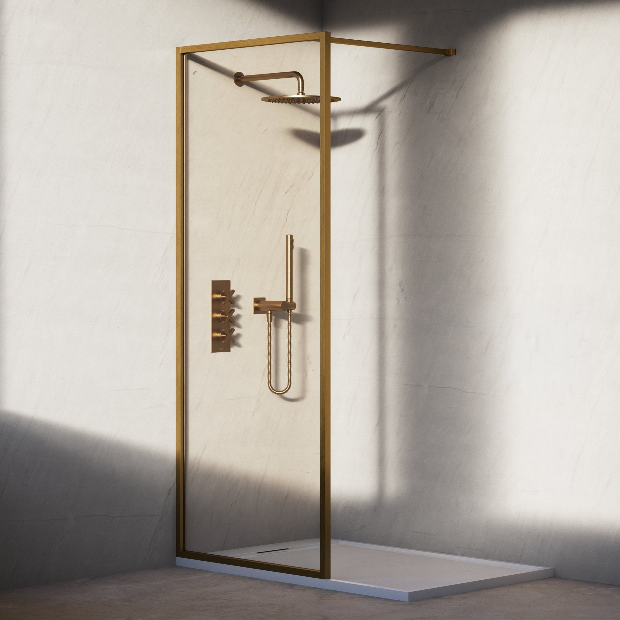 Image of Lucent Shower Screen - Cavari