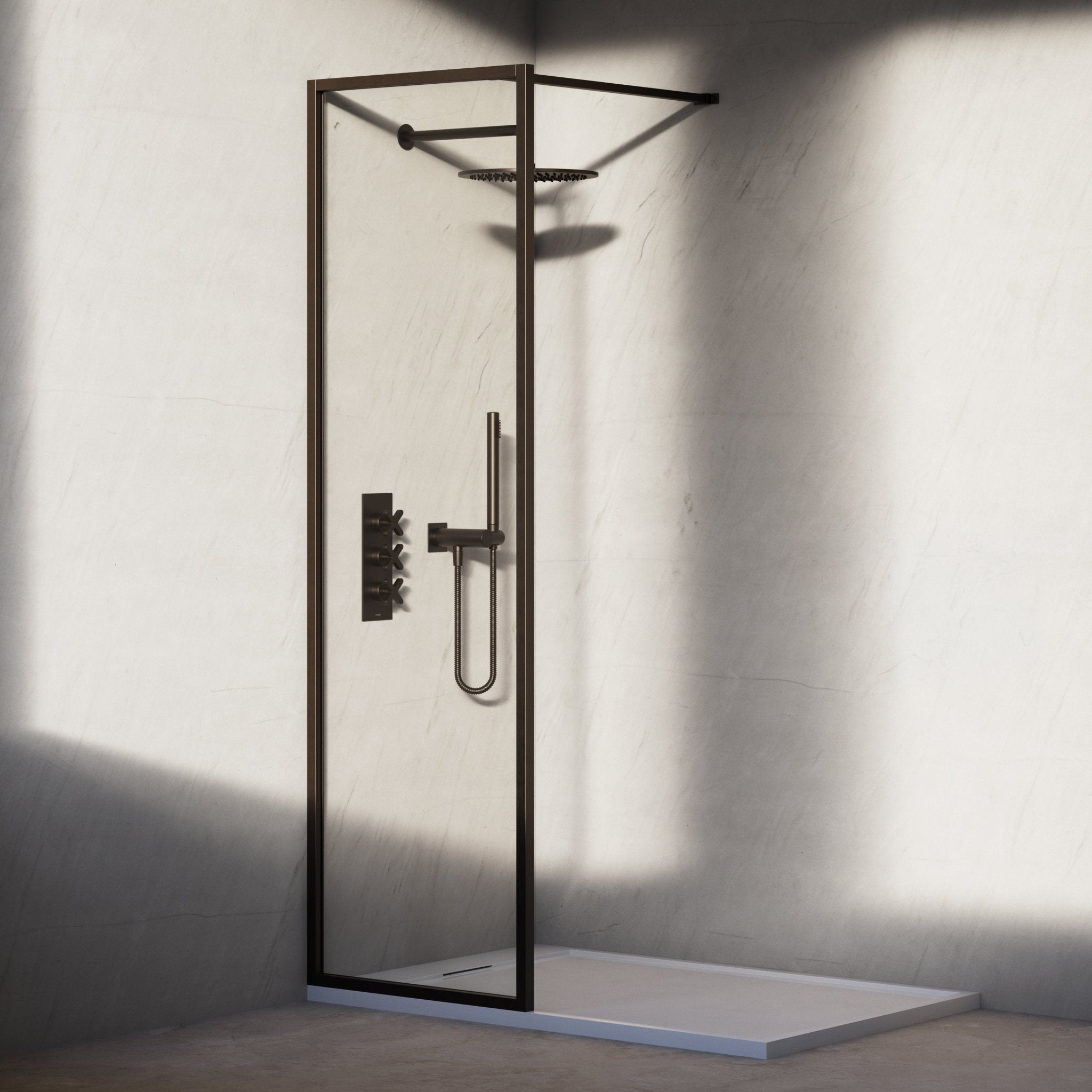 Image of Lucent Shower Screen - Cavari