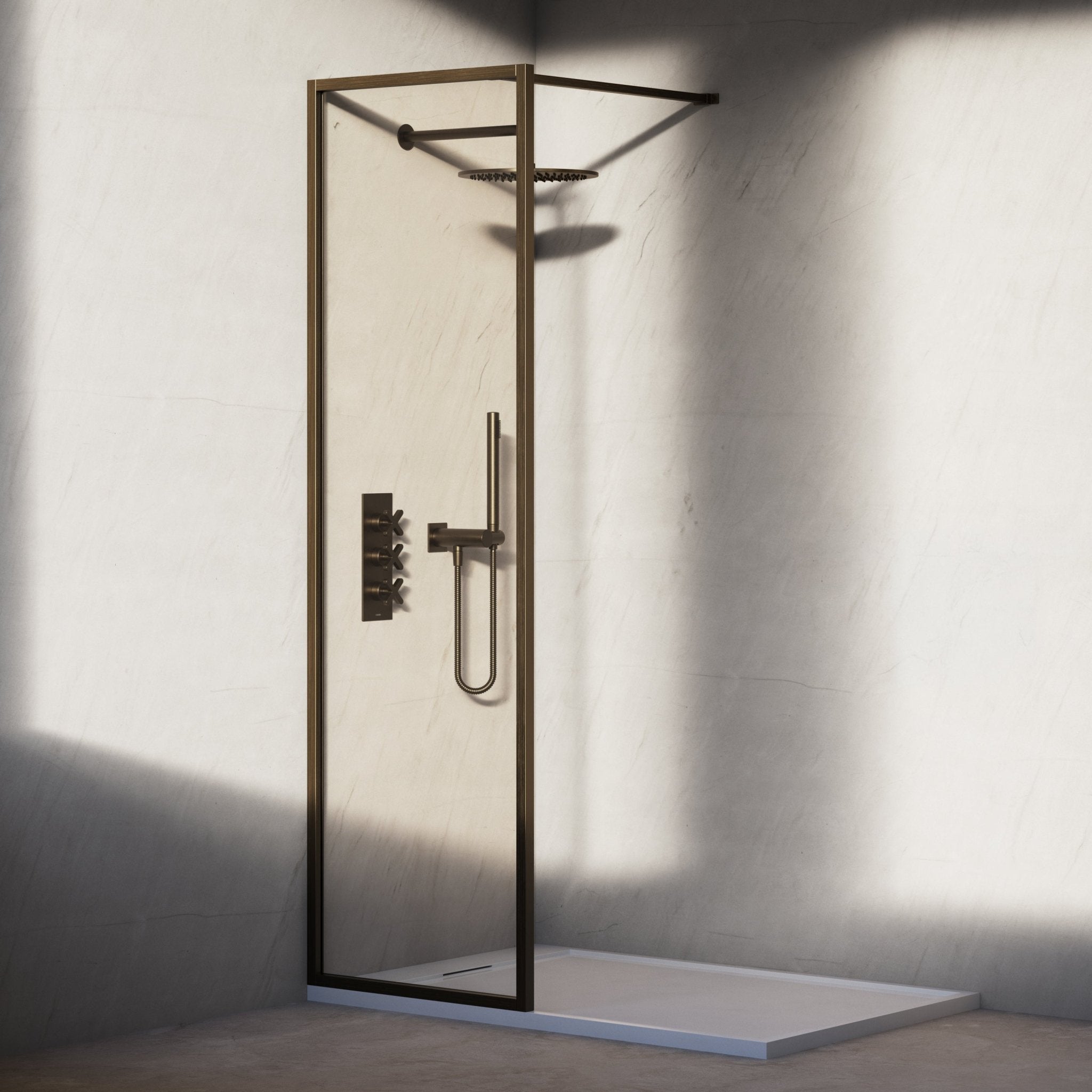 Image of Lucent Shower Screen - Cavari