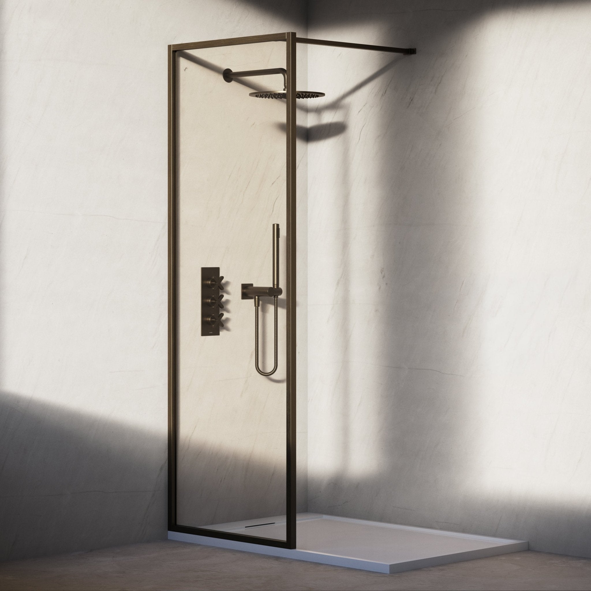 Image of Lucent Shower Screen - Cavari