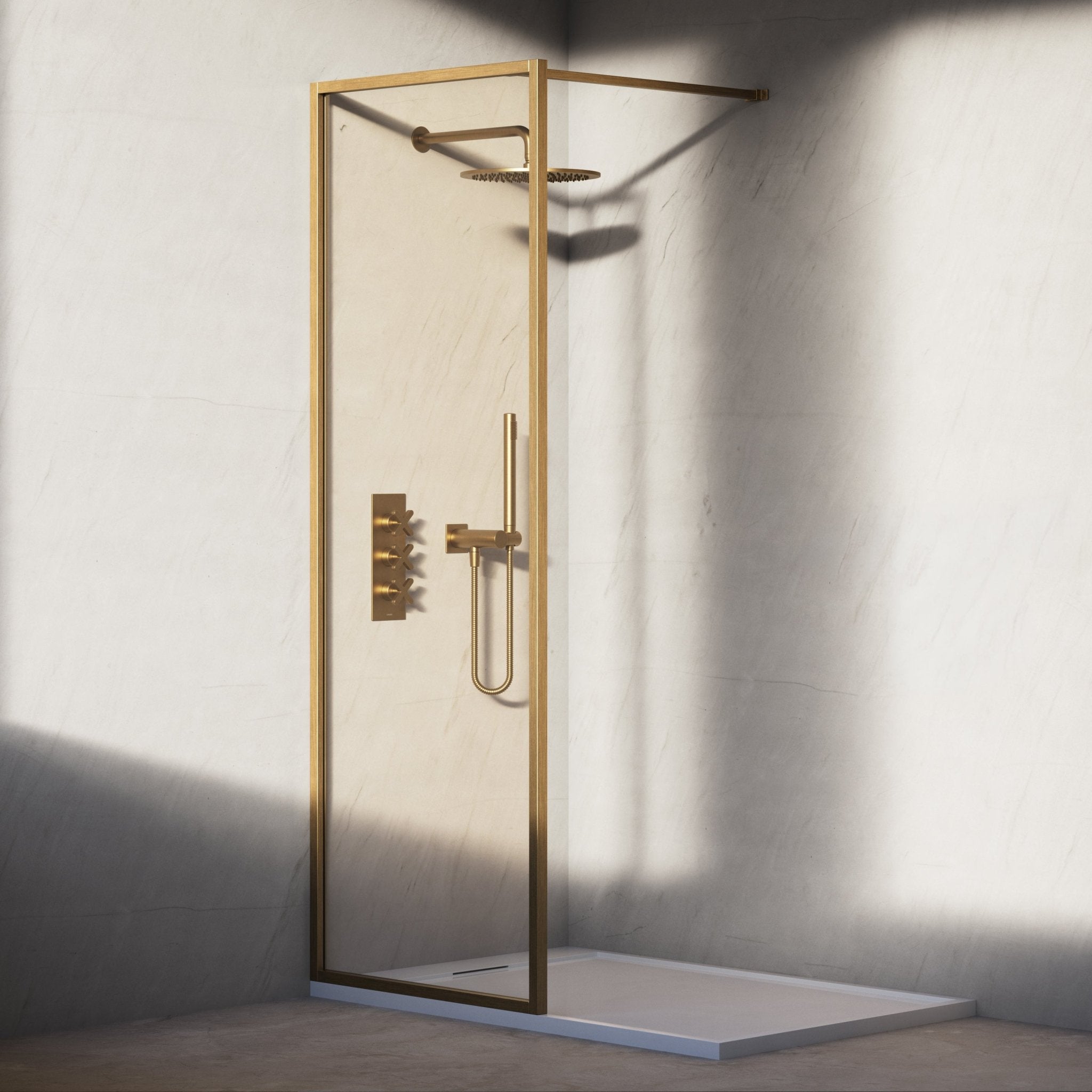 Image of Lucent Shower Screen - Cavari