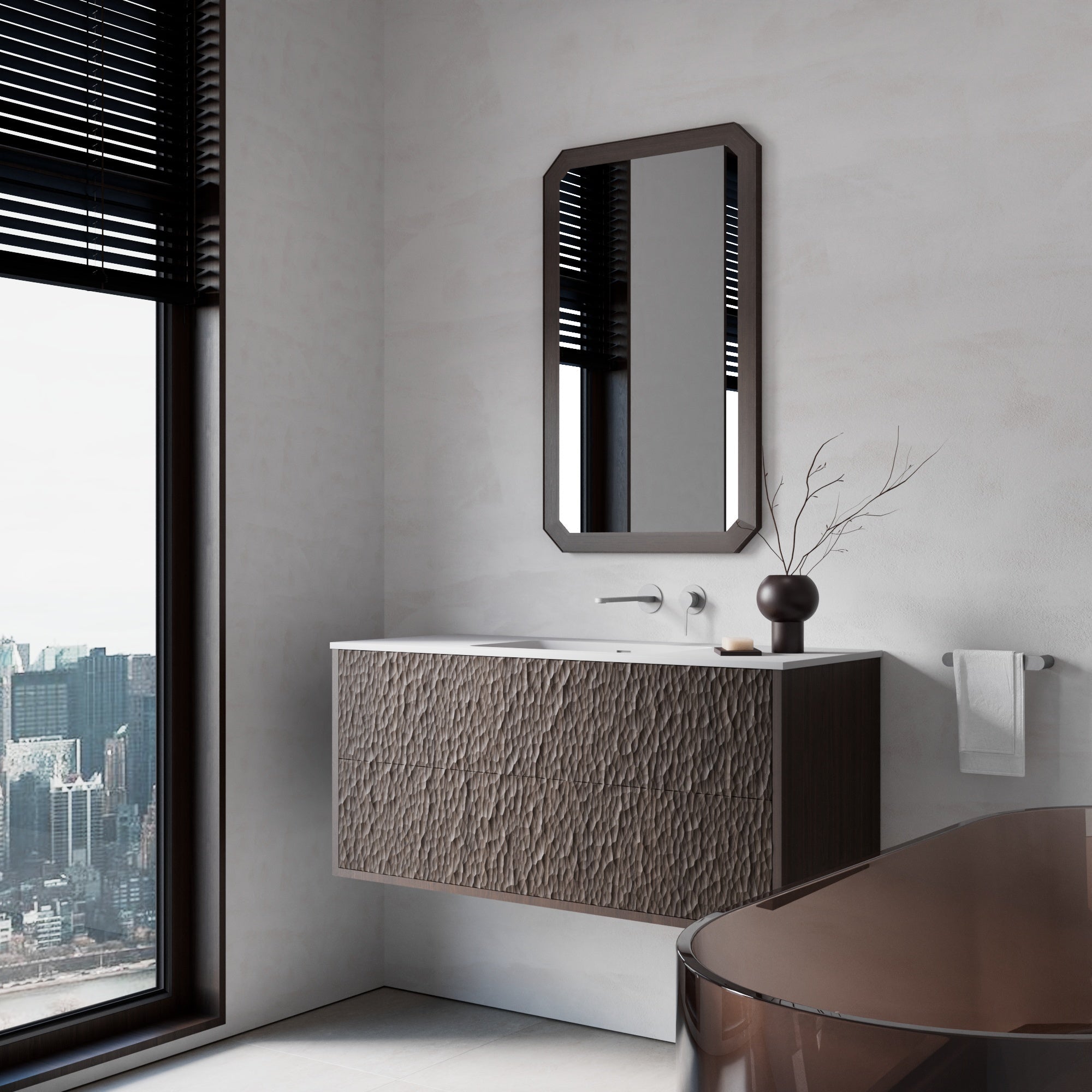 Image of Marea Stone Vanity - Cavari