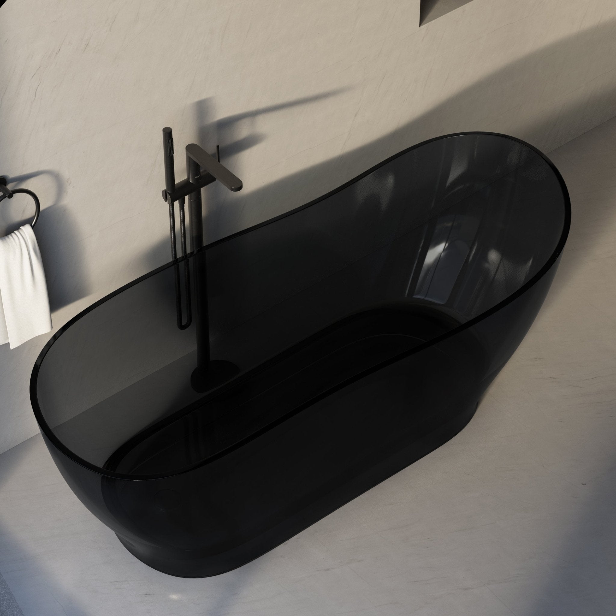 Image of Noir Freestanding Bath - Cavari