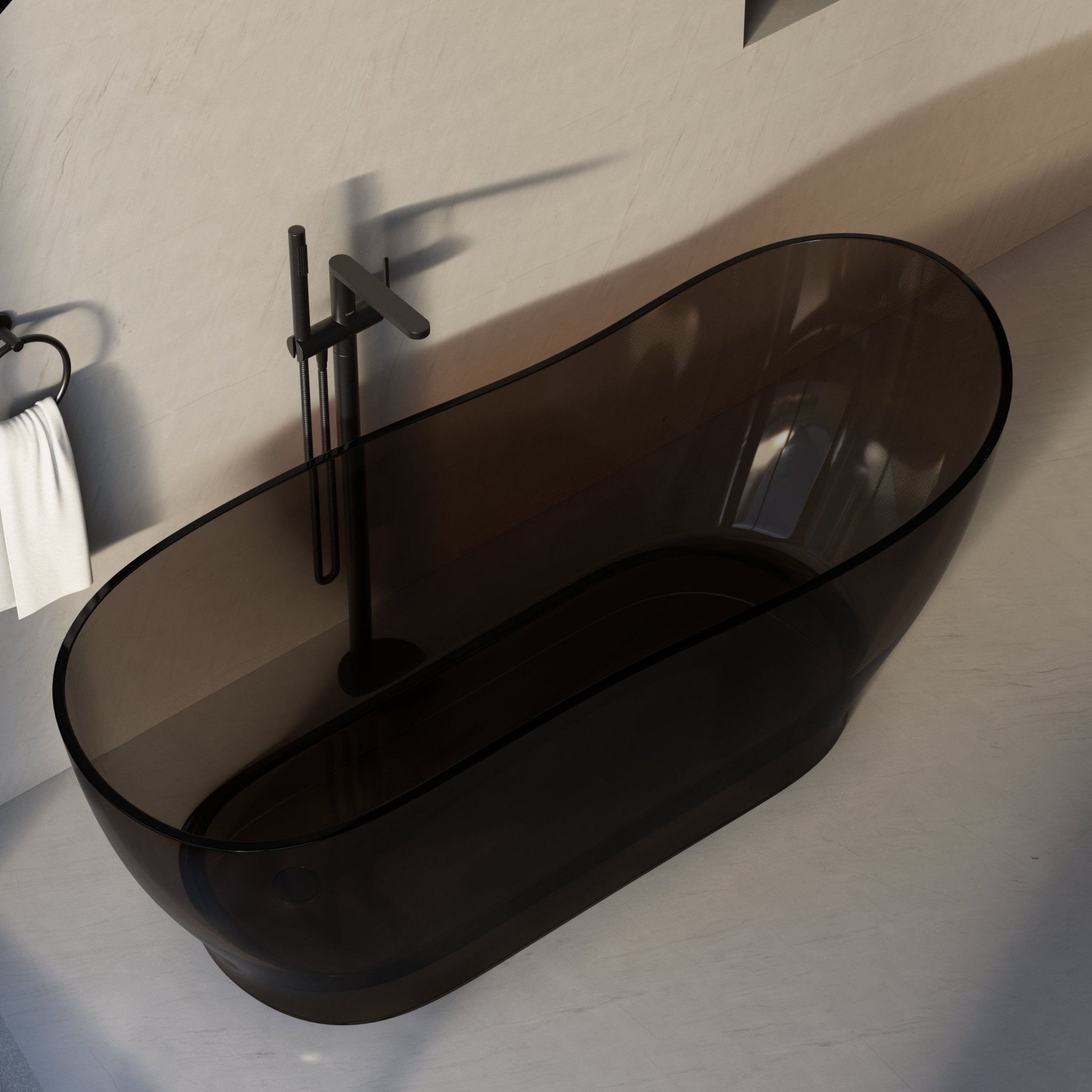 Image of Noir Freestanding Bath - Cavari