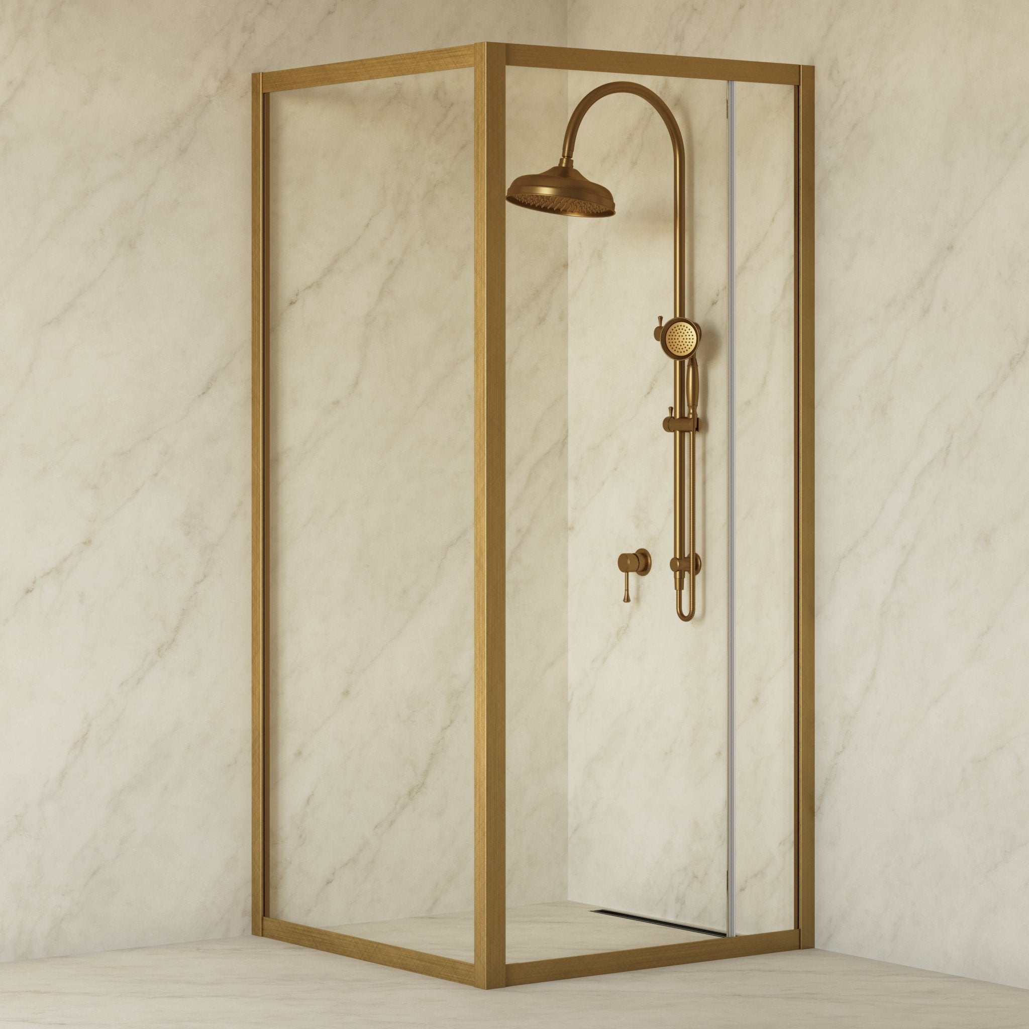 Image of Noire Quadrant Shower Enclosure - Cavari