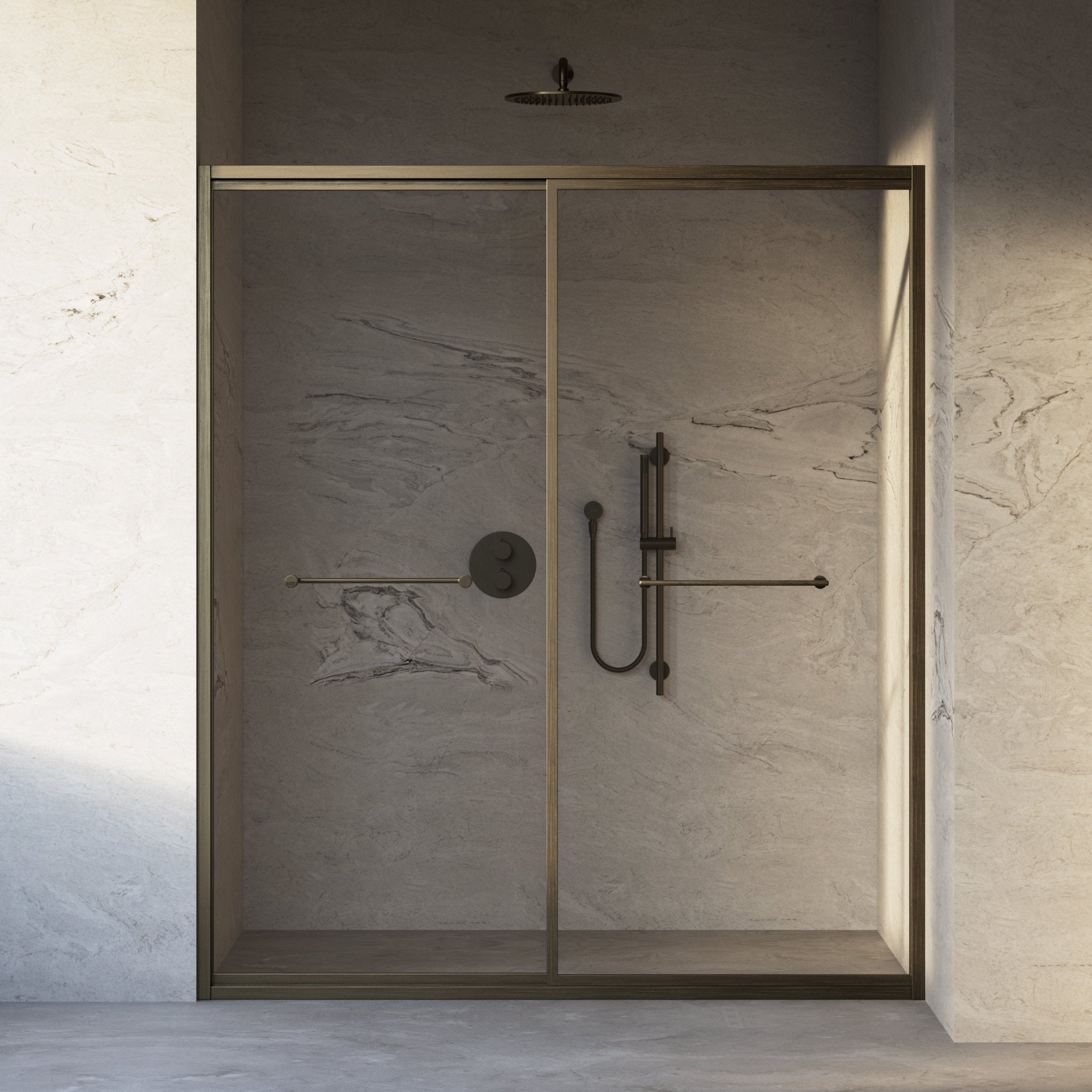 Image of Ondine Frameless Bath Screen - Cavari