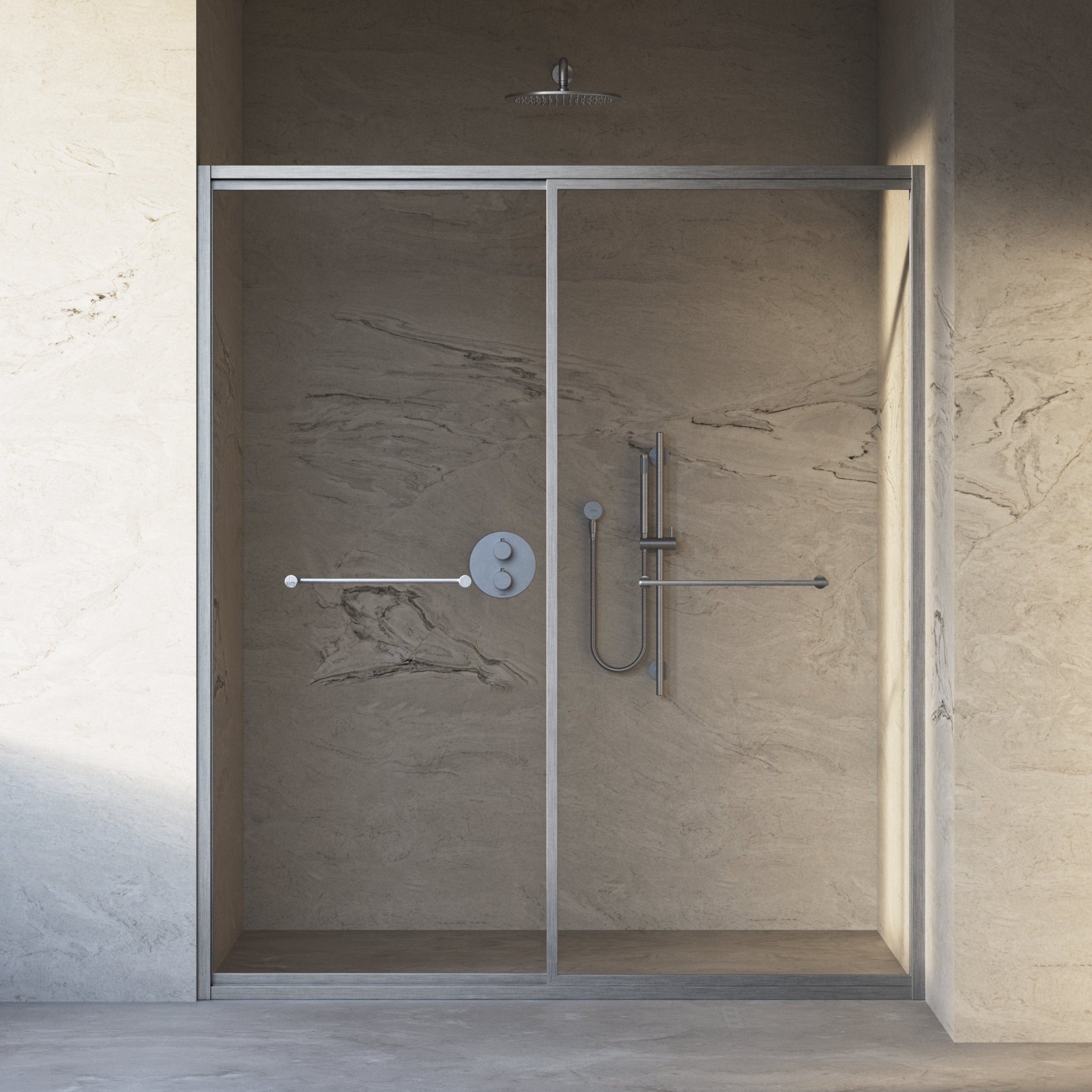 Image of Ondine Frameless Bath Screen - Cavari
