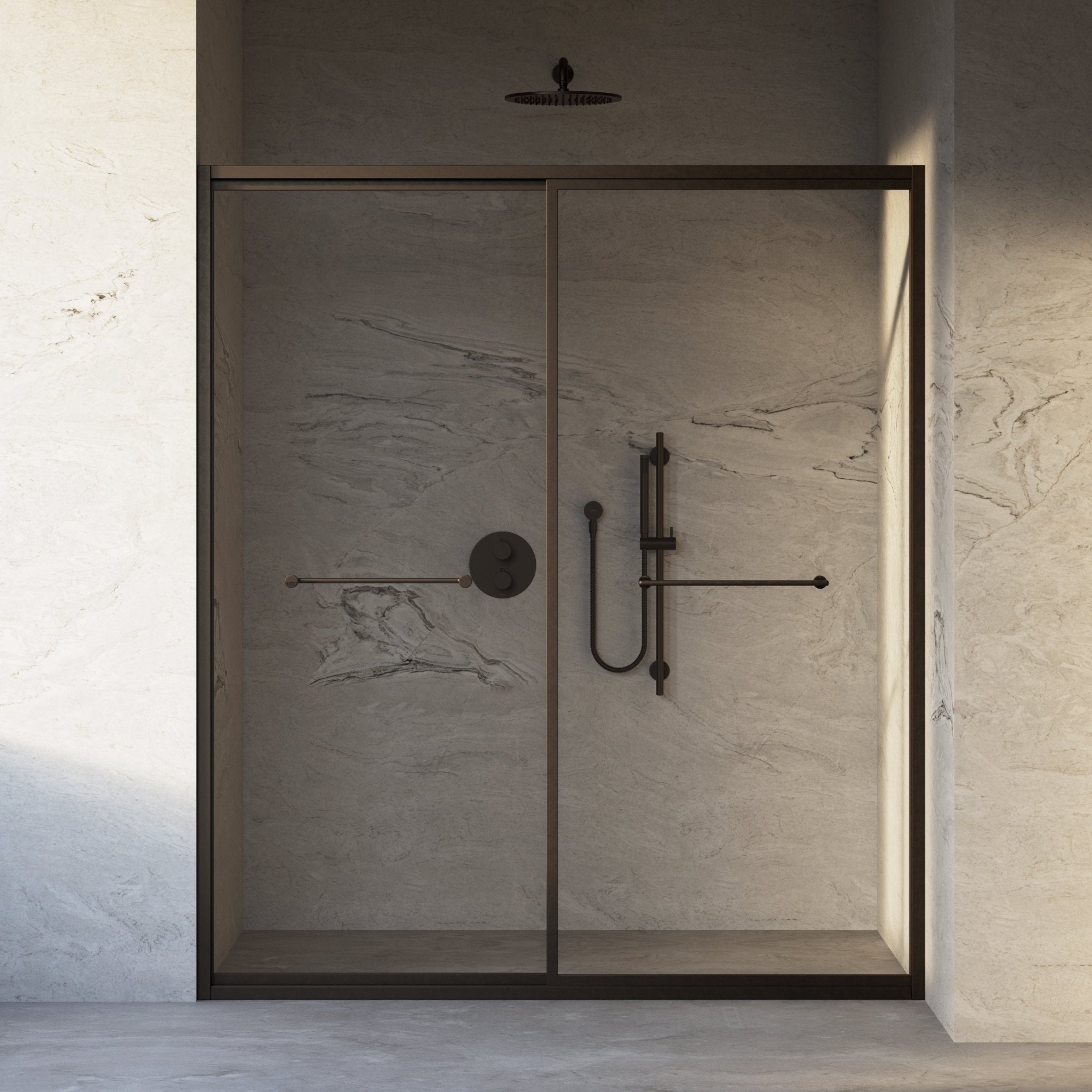 Image of Ondine Frameless Bath Screen - Cavari