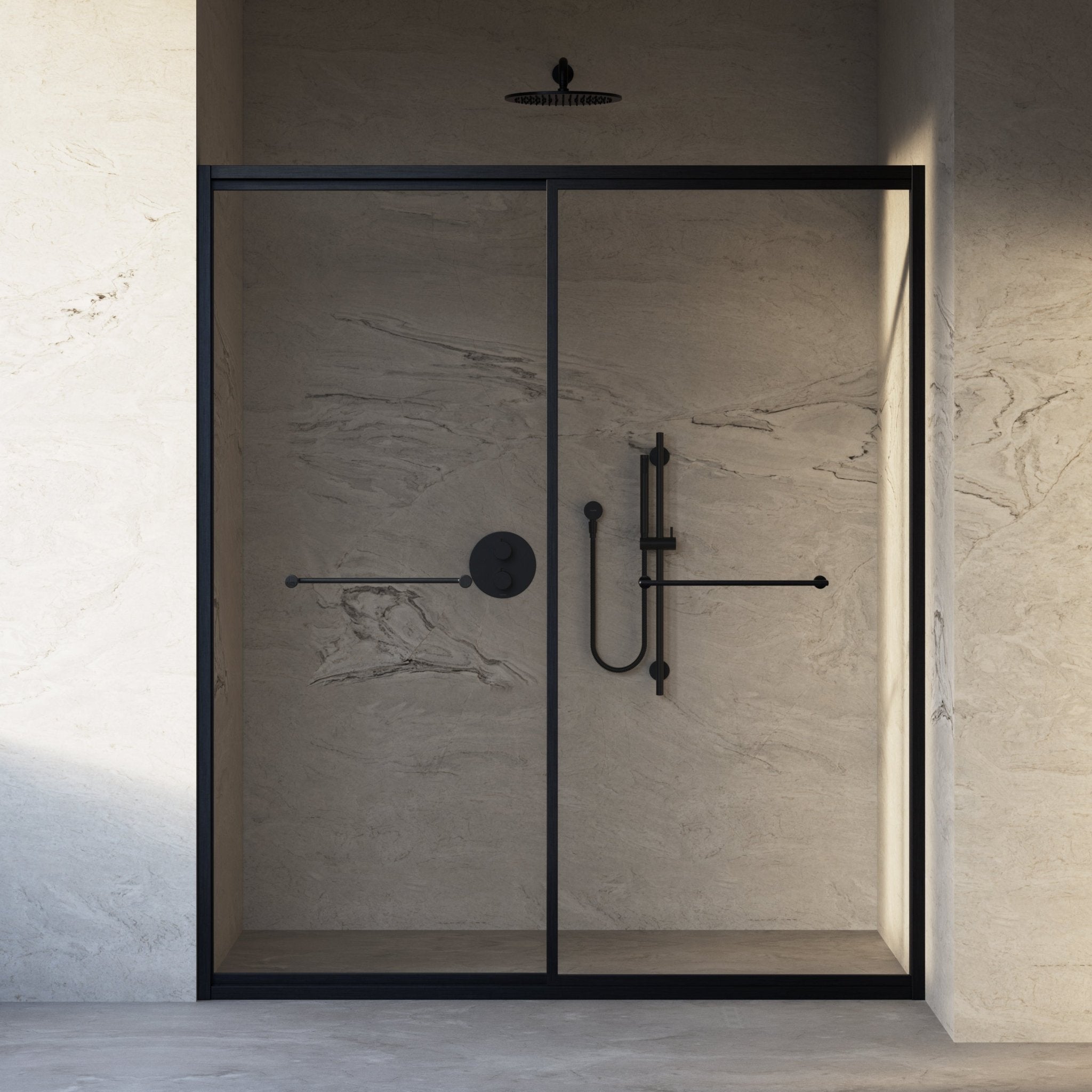 Image of Ondine Frameless Bath Screen - Cavari
