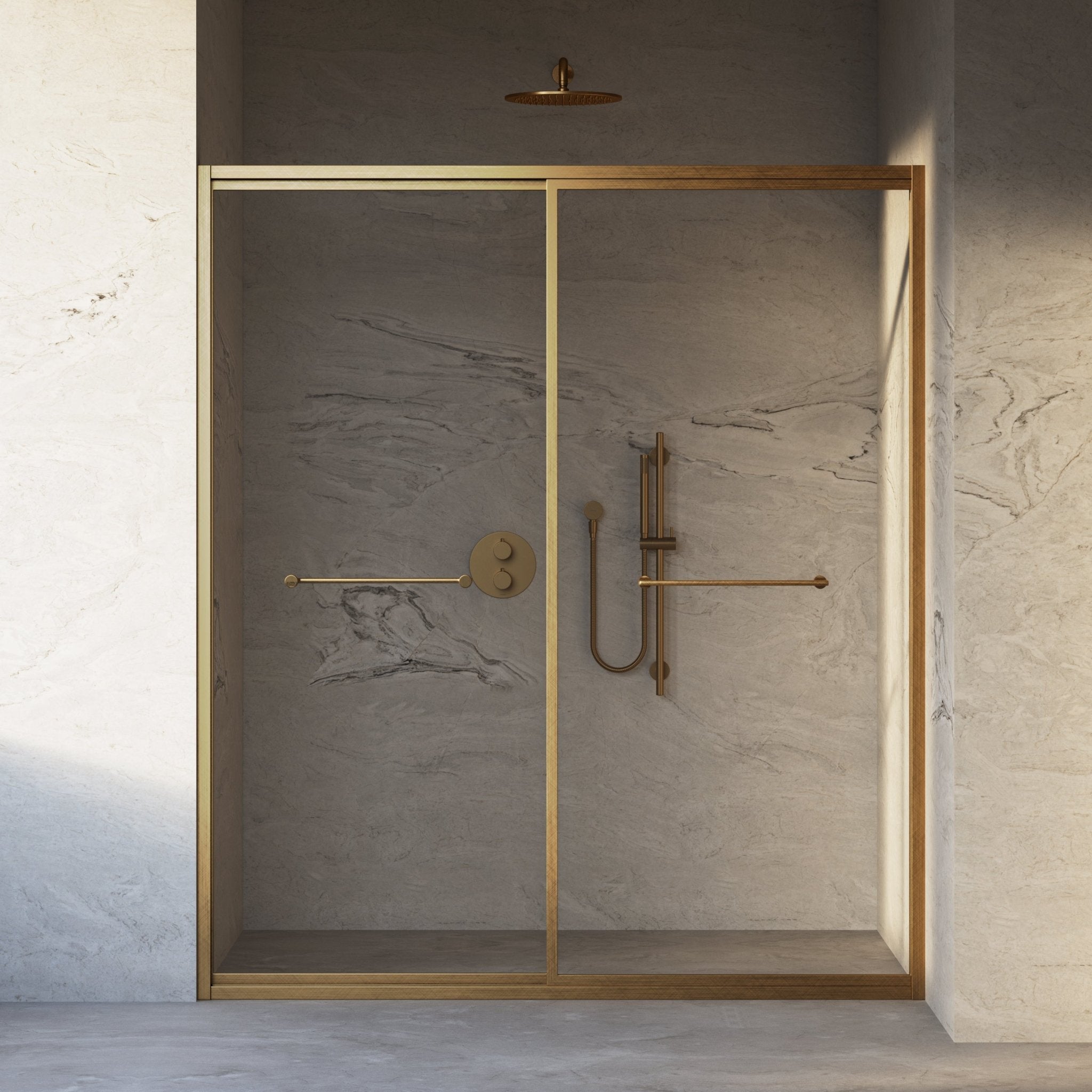Image of Ondine Frameless Bath Screen - Cavari