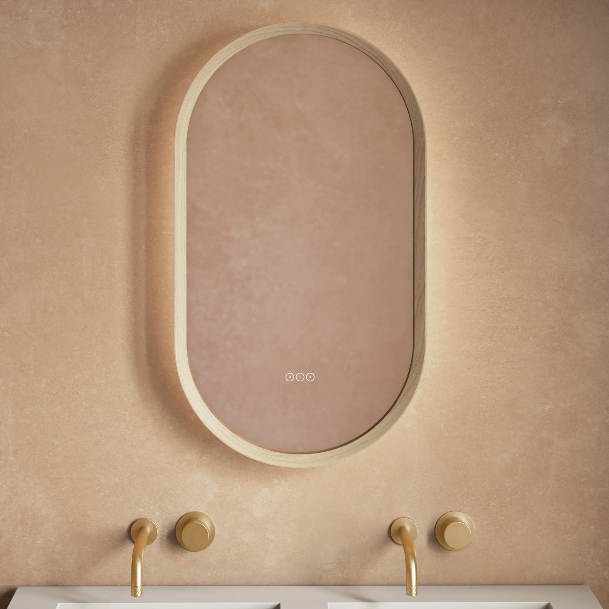 Image of Orbis 900 Pill LED Mirror - Cavari