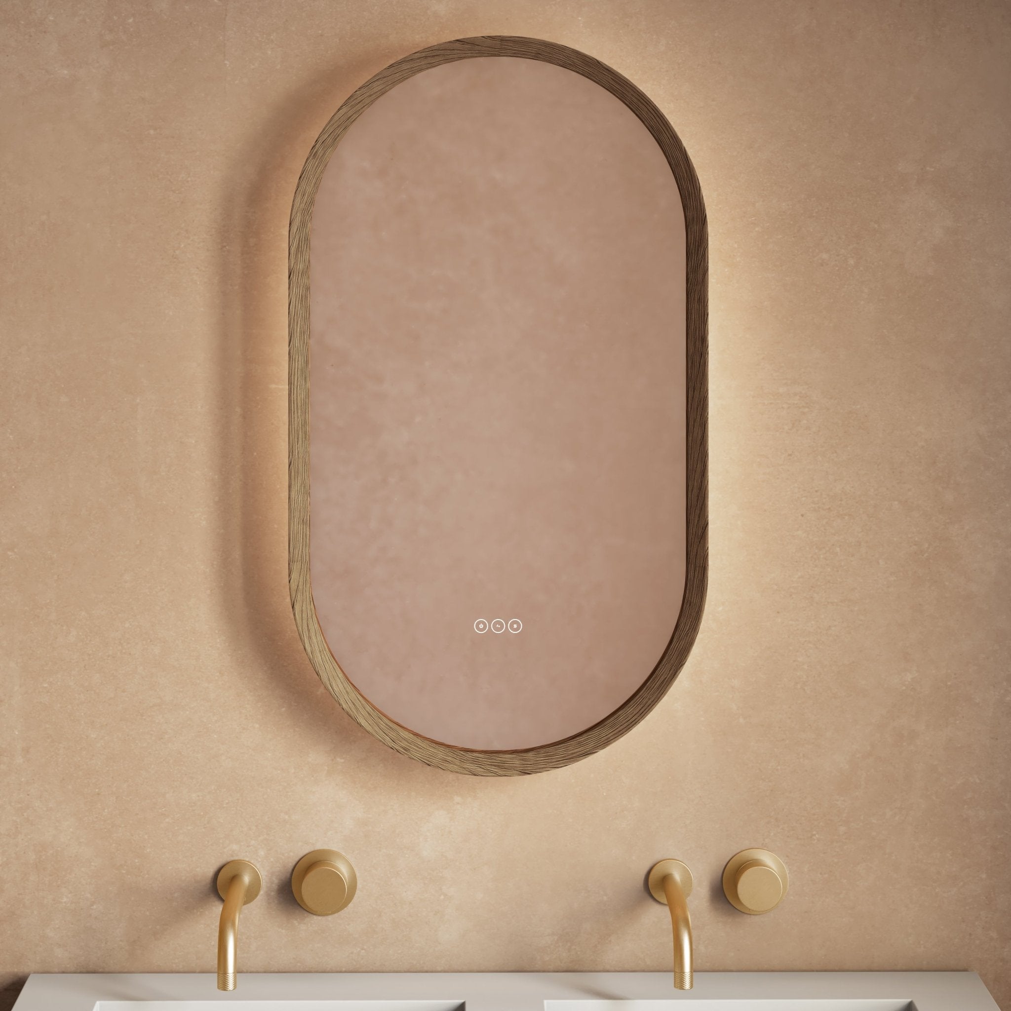 Image of Orbis 900 Pill LED Mirror - Cavari