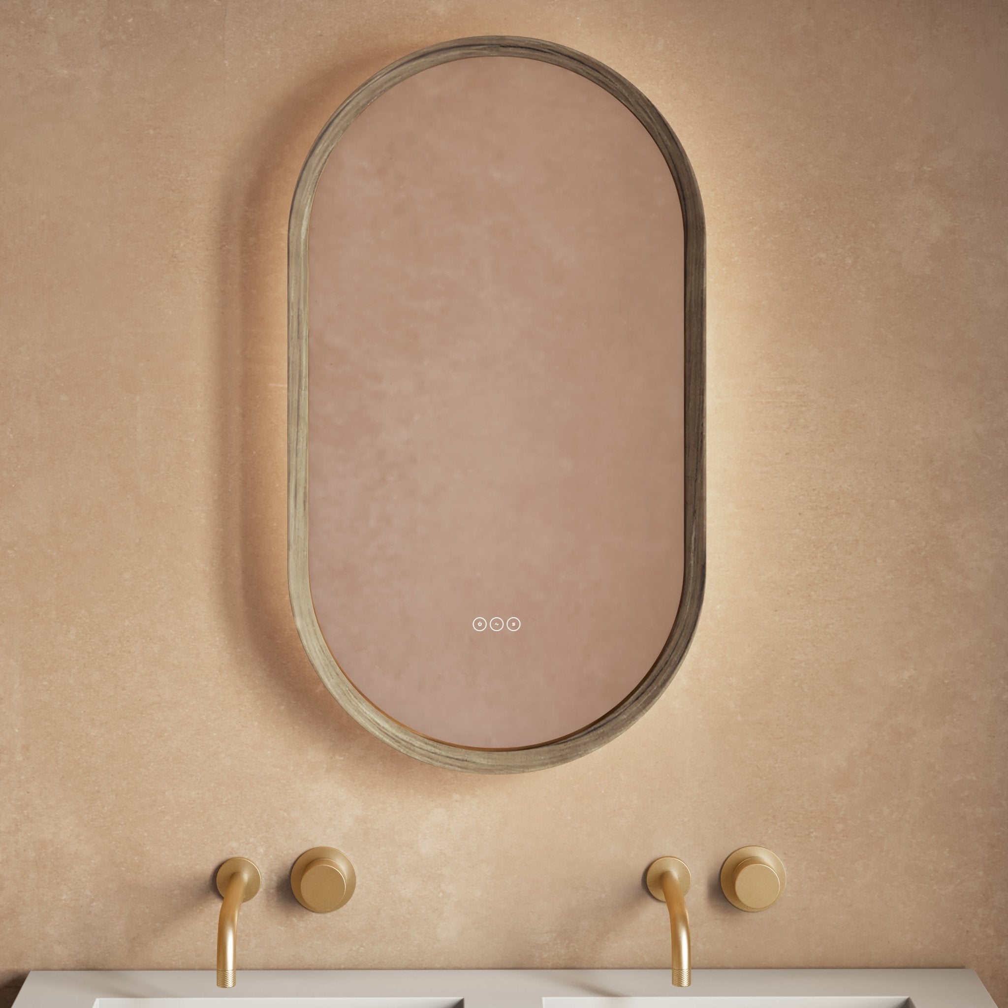 Image of Orbis 900 Pill LED Mirror - Cavari