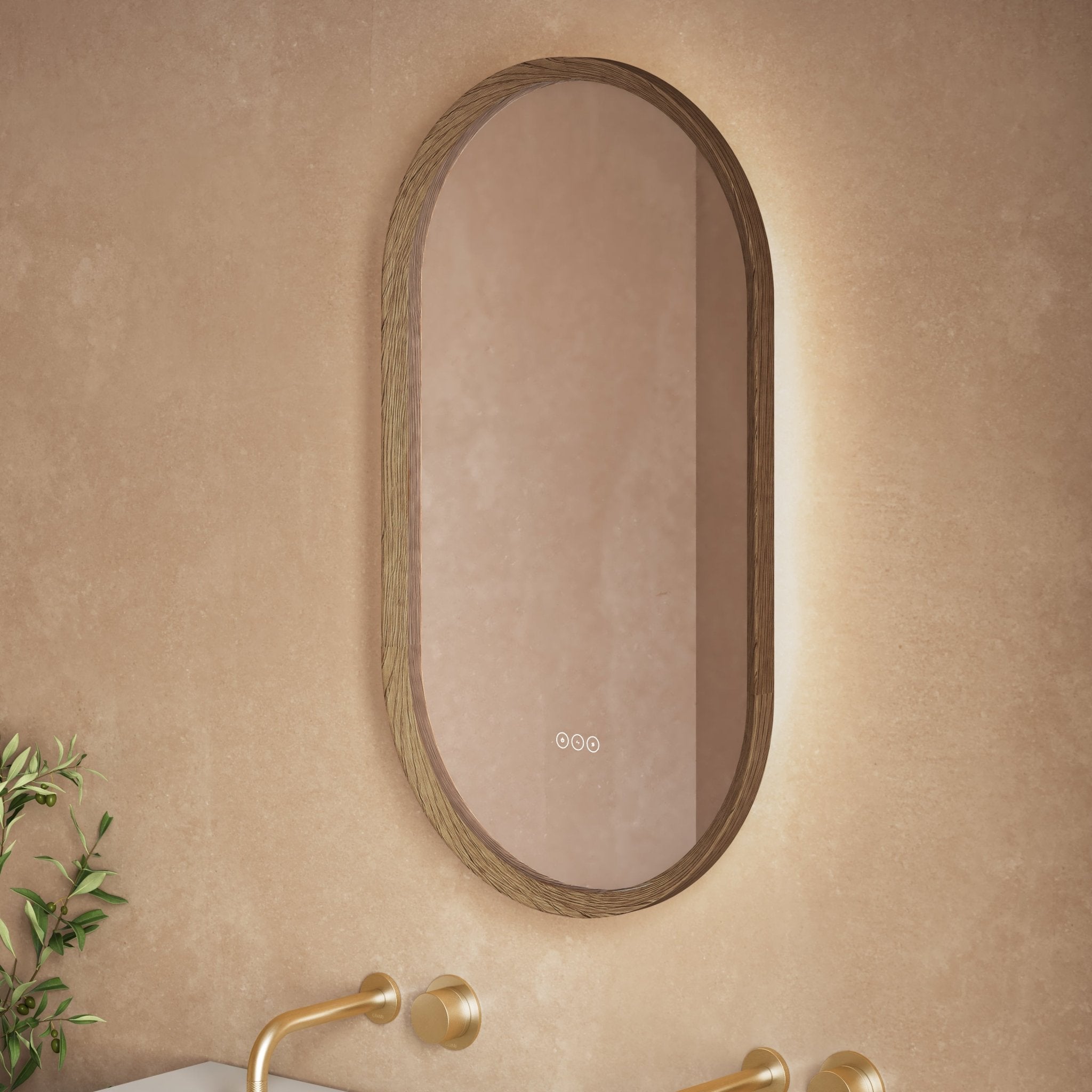 Image of Orbis 900 Pill LED Mirror - Cavari