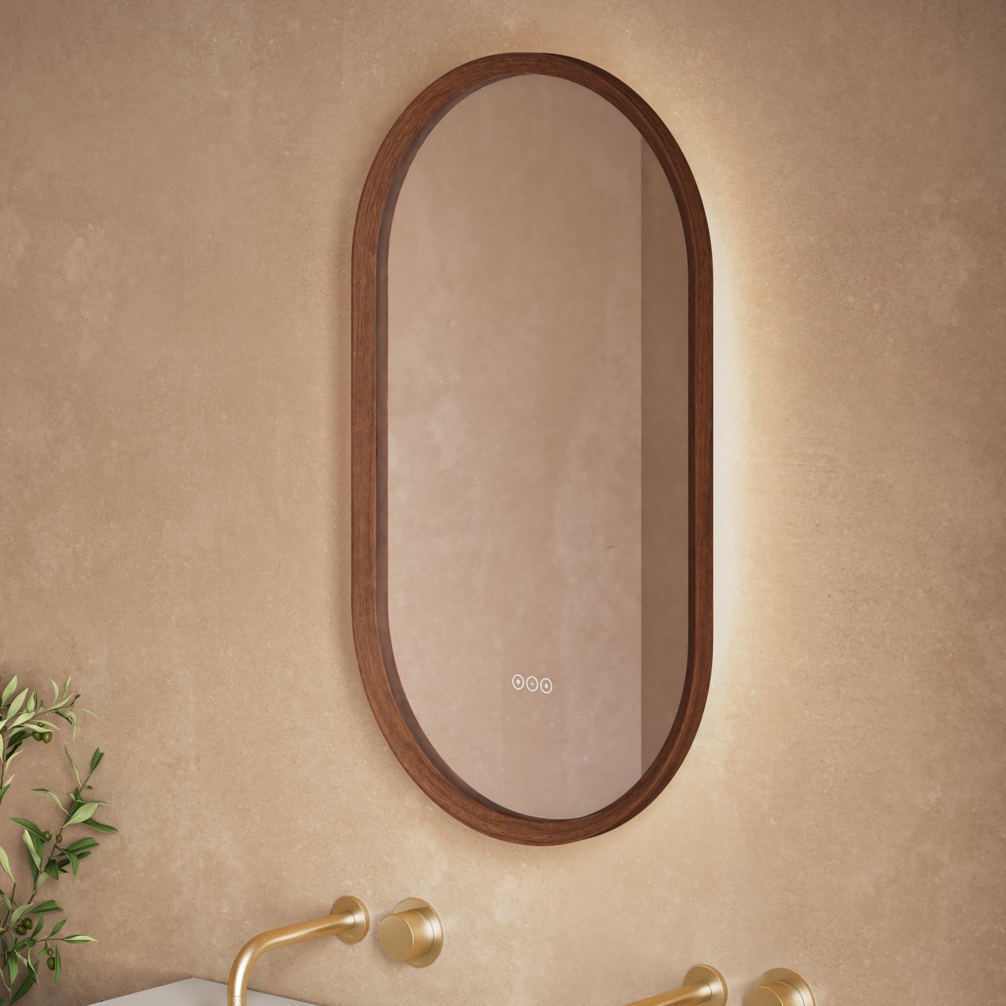 Image of Orbis 900 Pill LED Mirror - Cavari