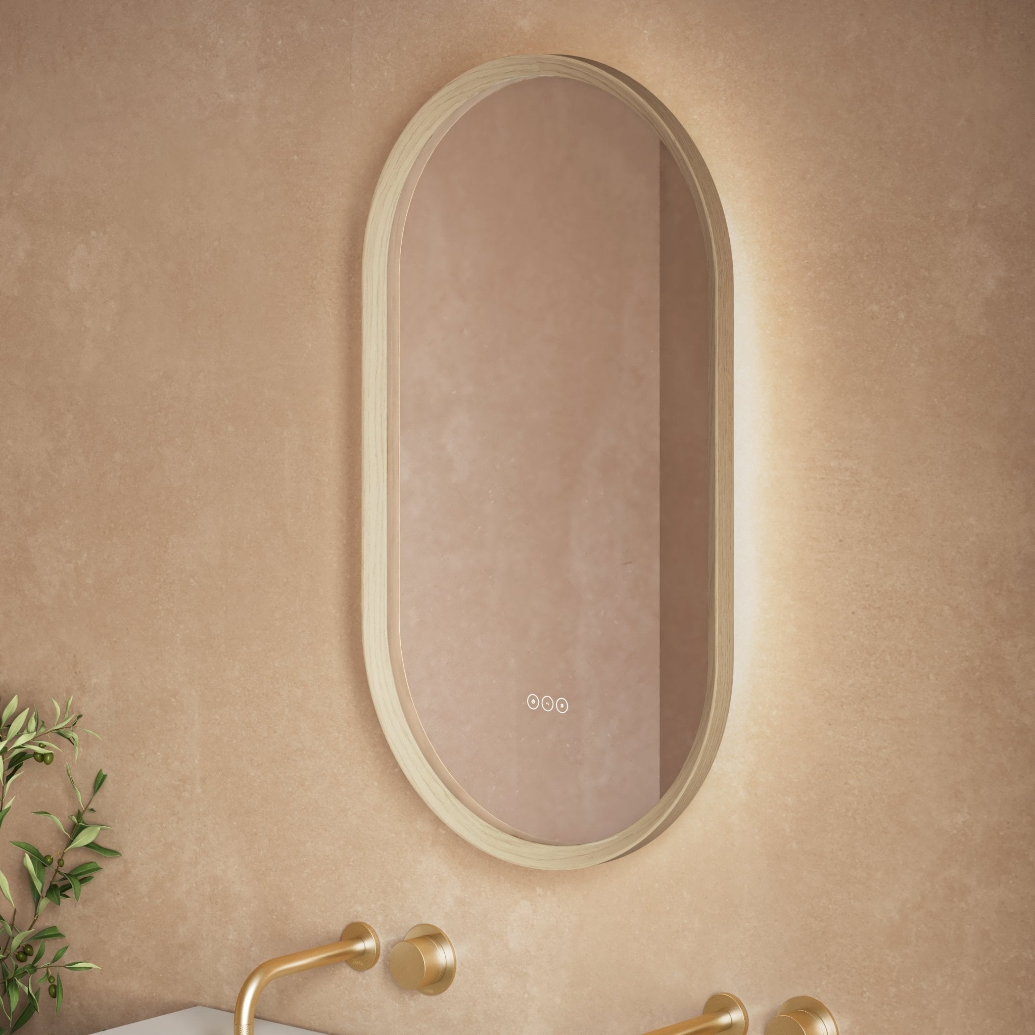 Image of Orbis 900 Pill LED Mirror - Cavari