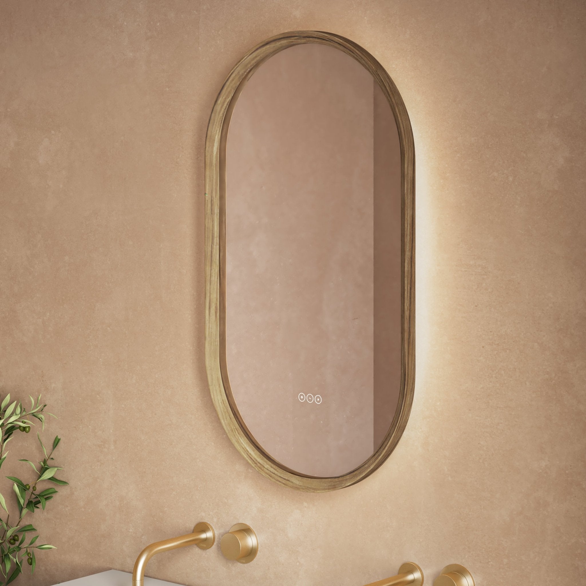 Image of Orbis 900 Pill LED Mirror - Cavari