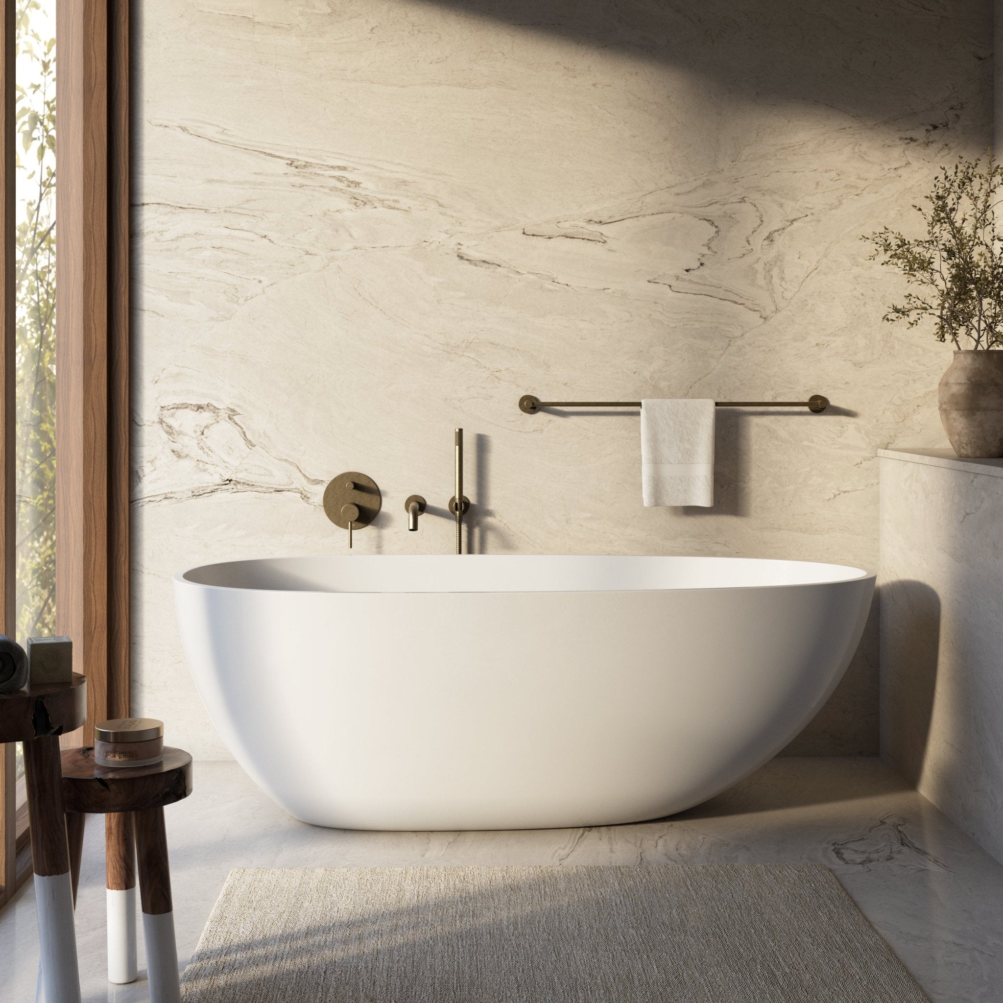 Image of Oriel Freestanding Bath - Cavari