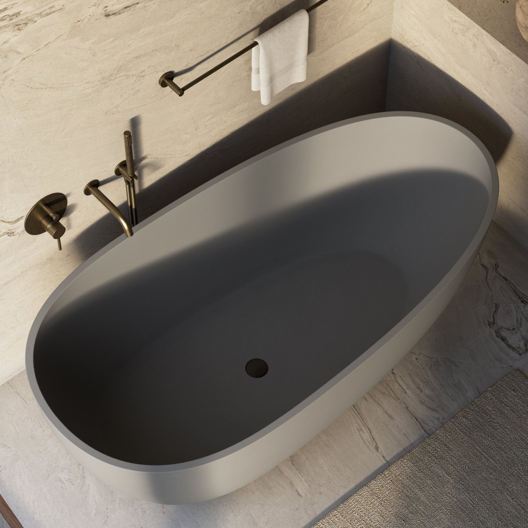 Image of Oriel Freestanding Bath - Cavari