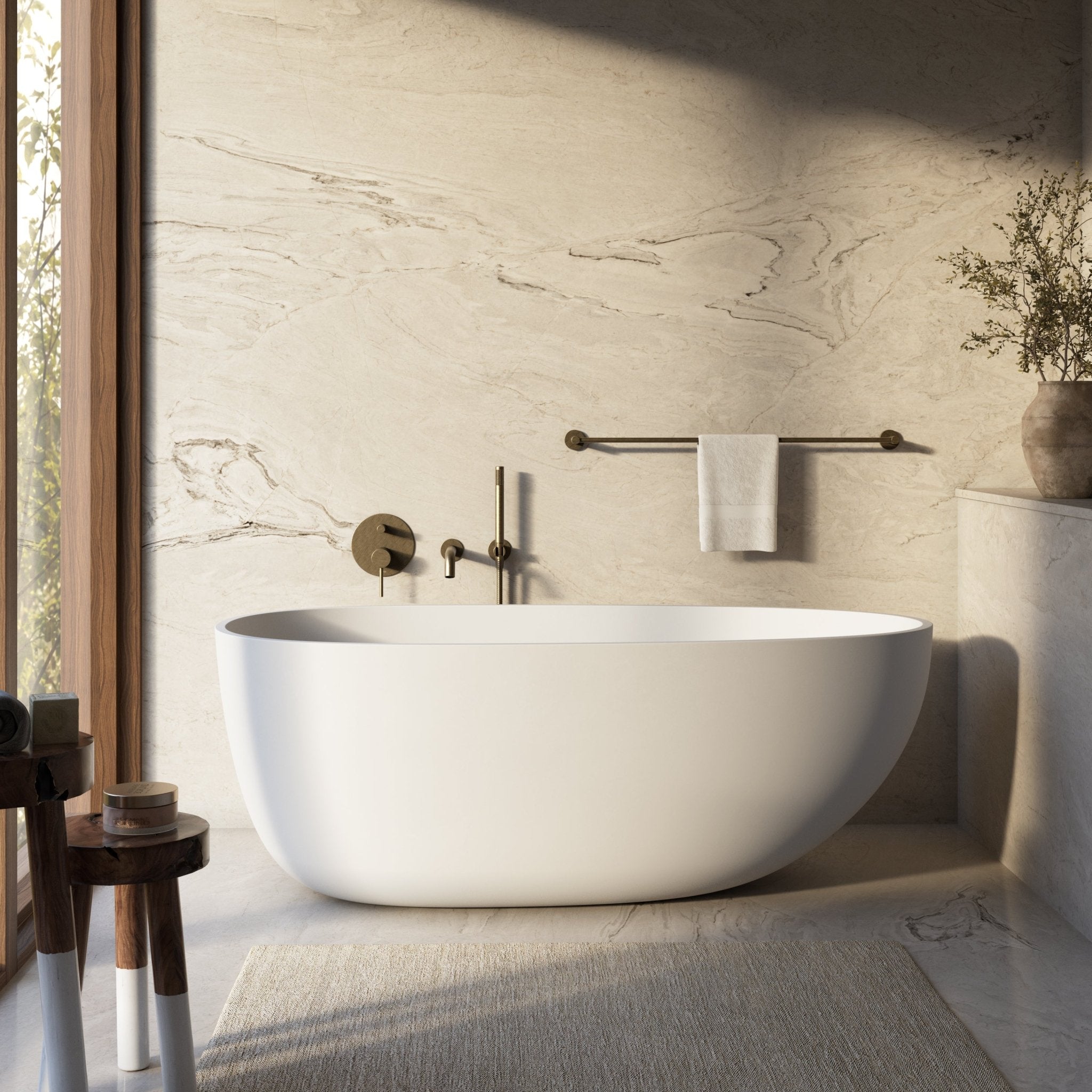 Image of Oriel Freestanding Bath - Cavari