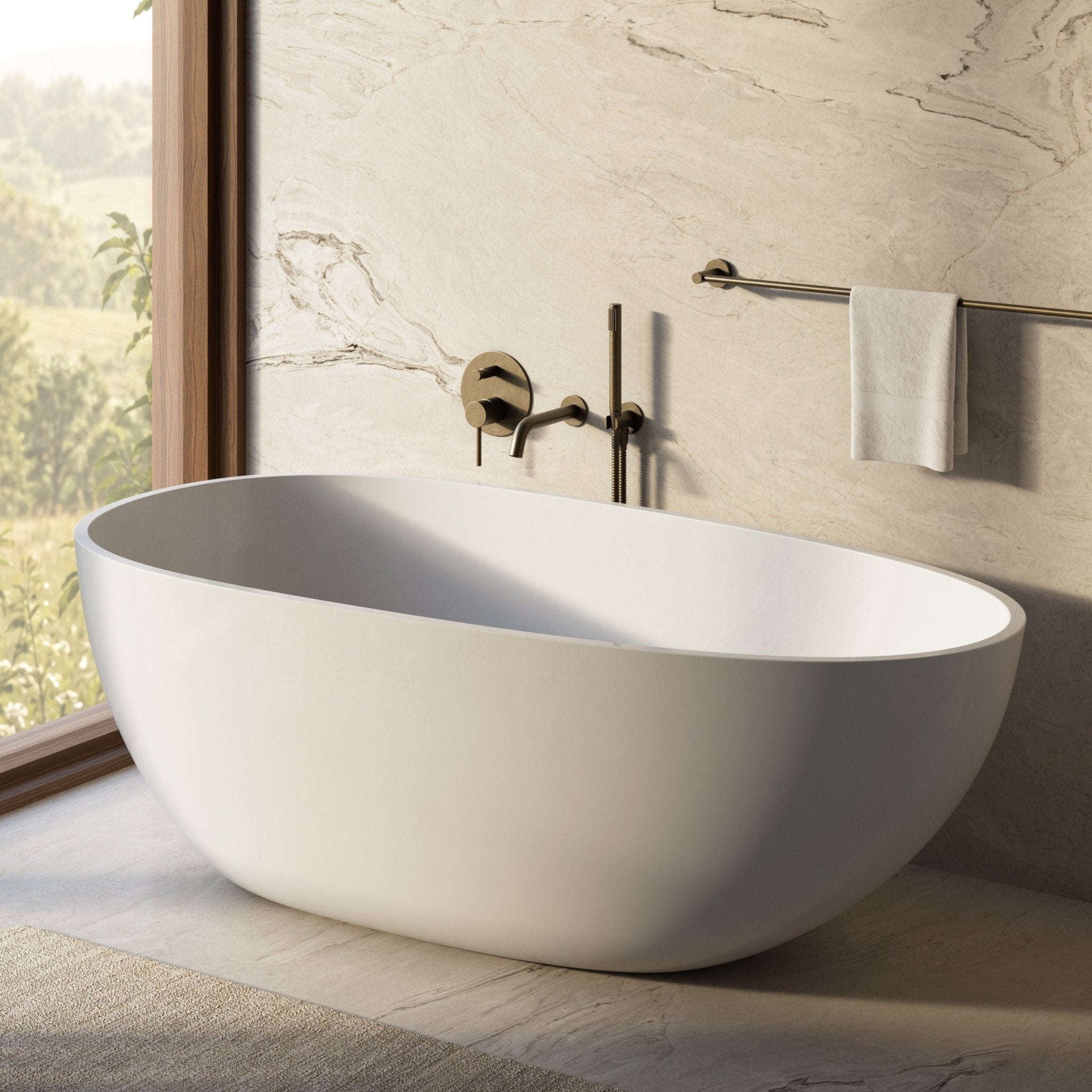 Image of Oriel Freestanding Bath - Cavari