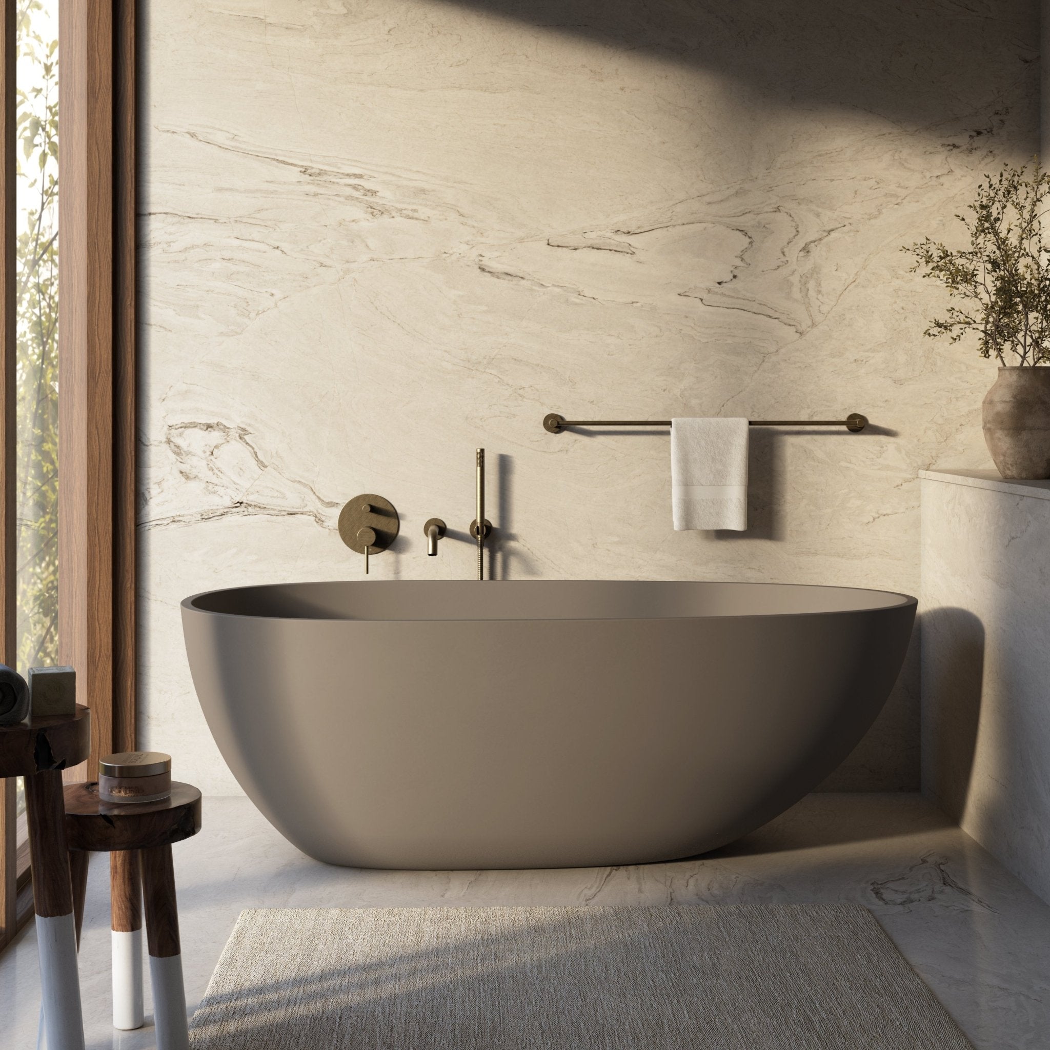 Image of Oriel Freestanding Bath - Cavari