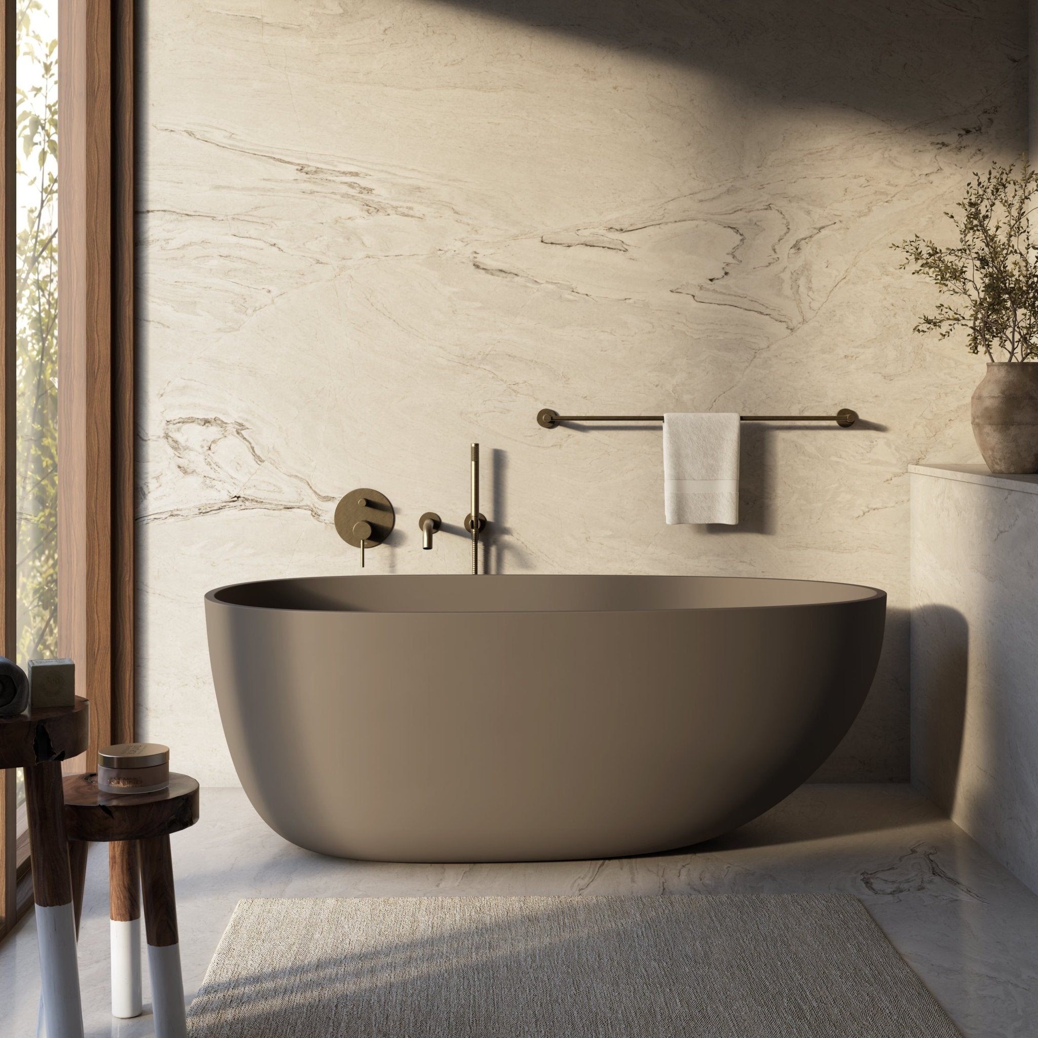 Image of Oriel Freestanding Bath - Cavari