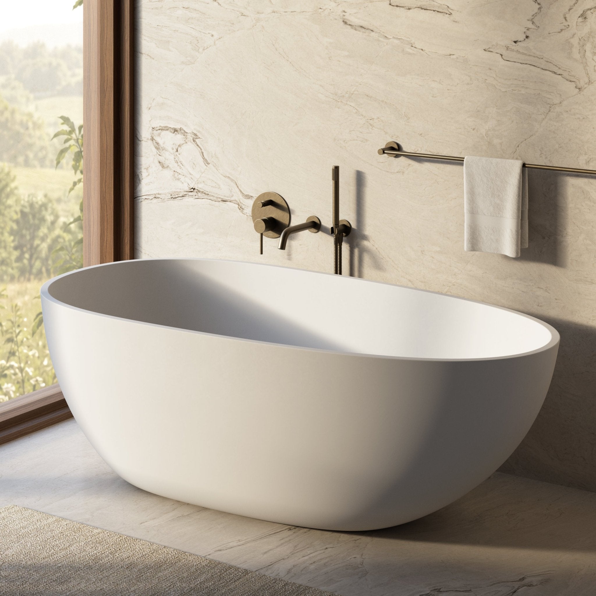 Image of Oriel Freestanding Bath - Cavari
