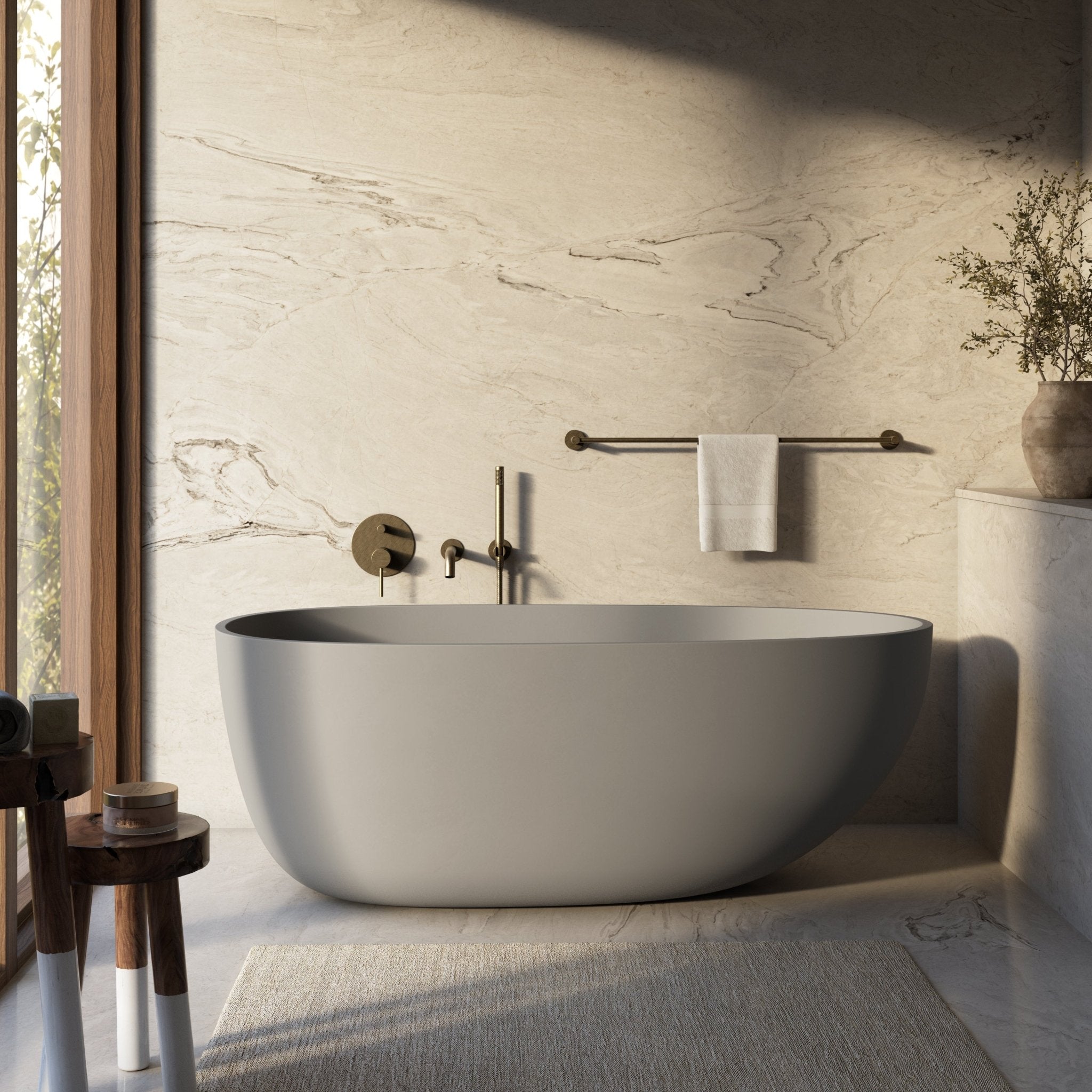 Image of Oriel Freestanding Bath - Cavari