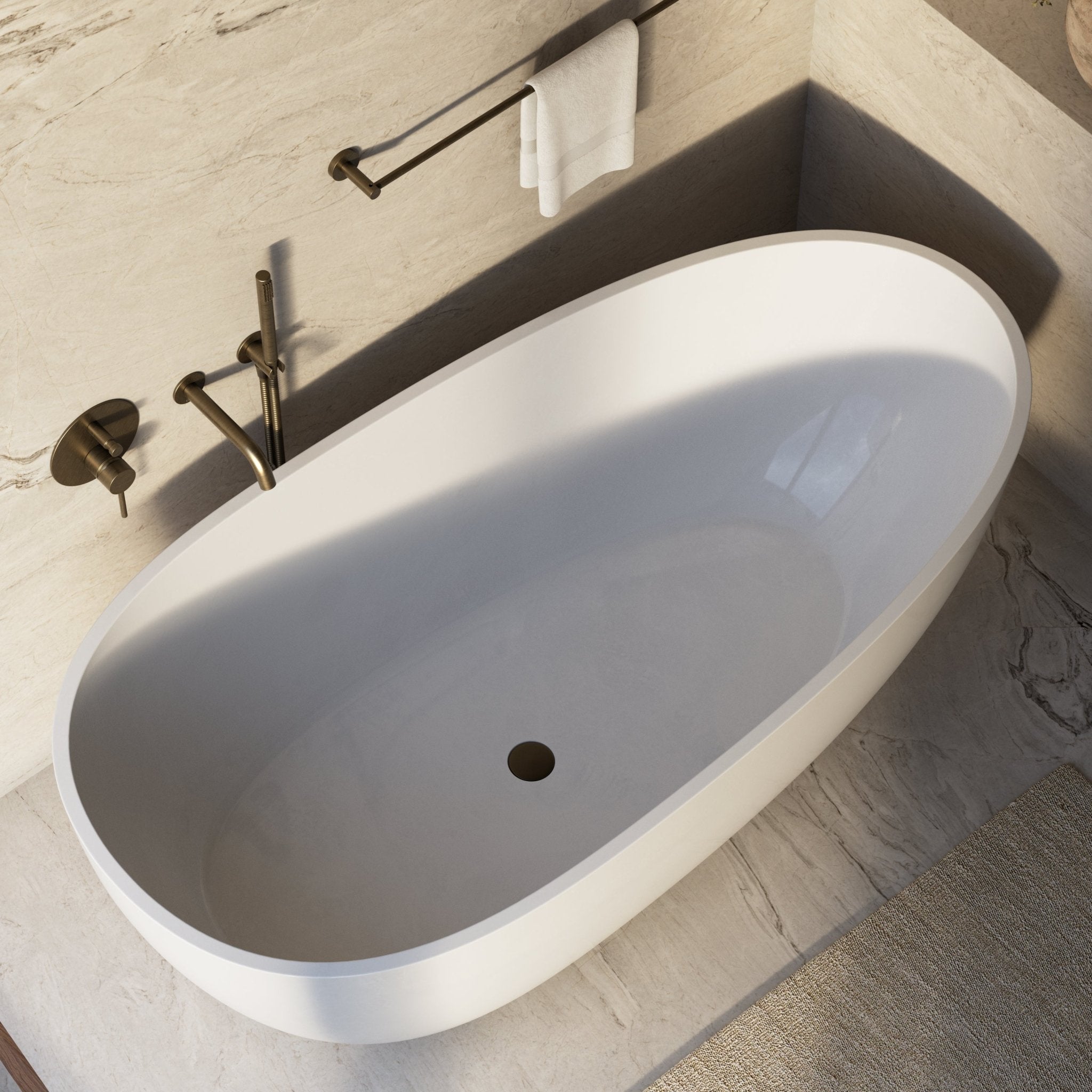 Image of Oriel Freestanding Bath - Cavari