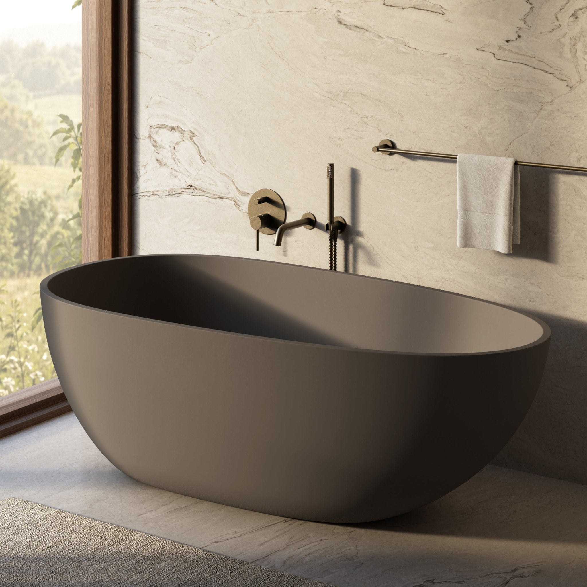 Image of Oriel Freestanding Bath - Cavari