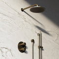 Origin 2-Way Thermostatic Shower Set – Overhead & Slide Rail Hand Shower