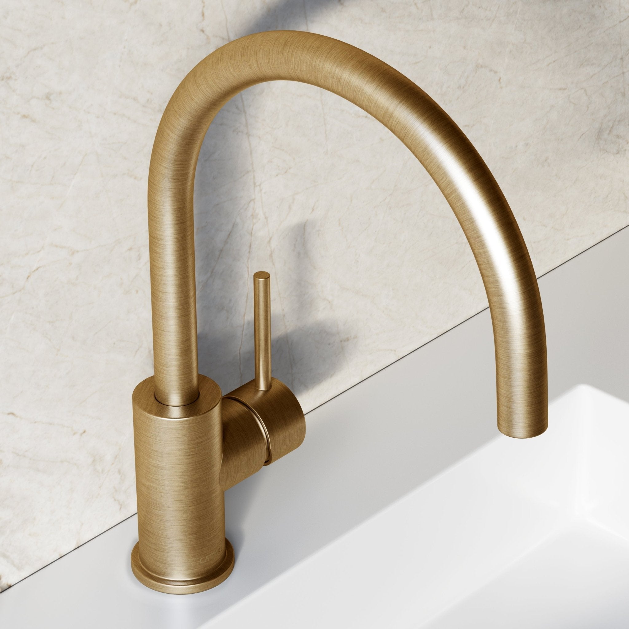 Image of Origin Kitchen Mixer – Curved - Cavari