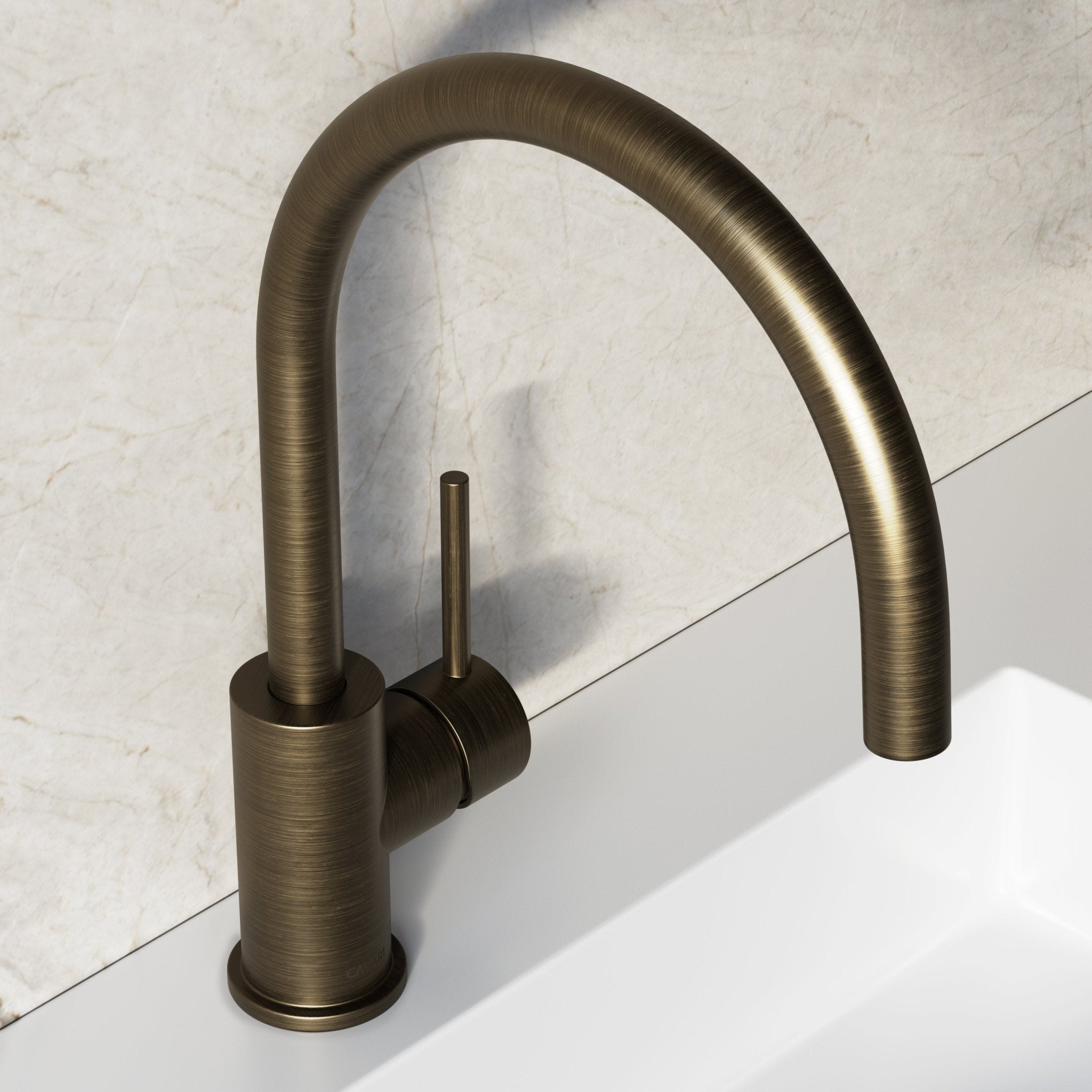 Image of Origin Kitchen Mixer – Curved - Cavari